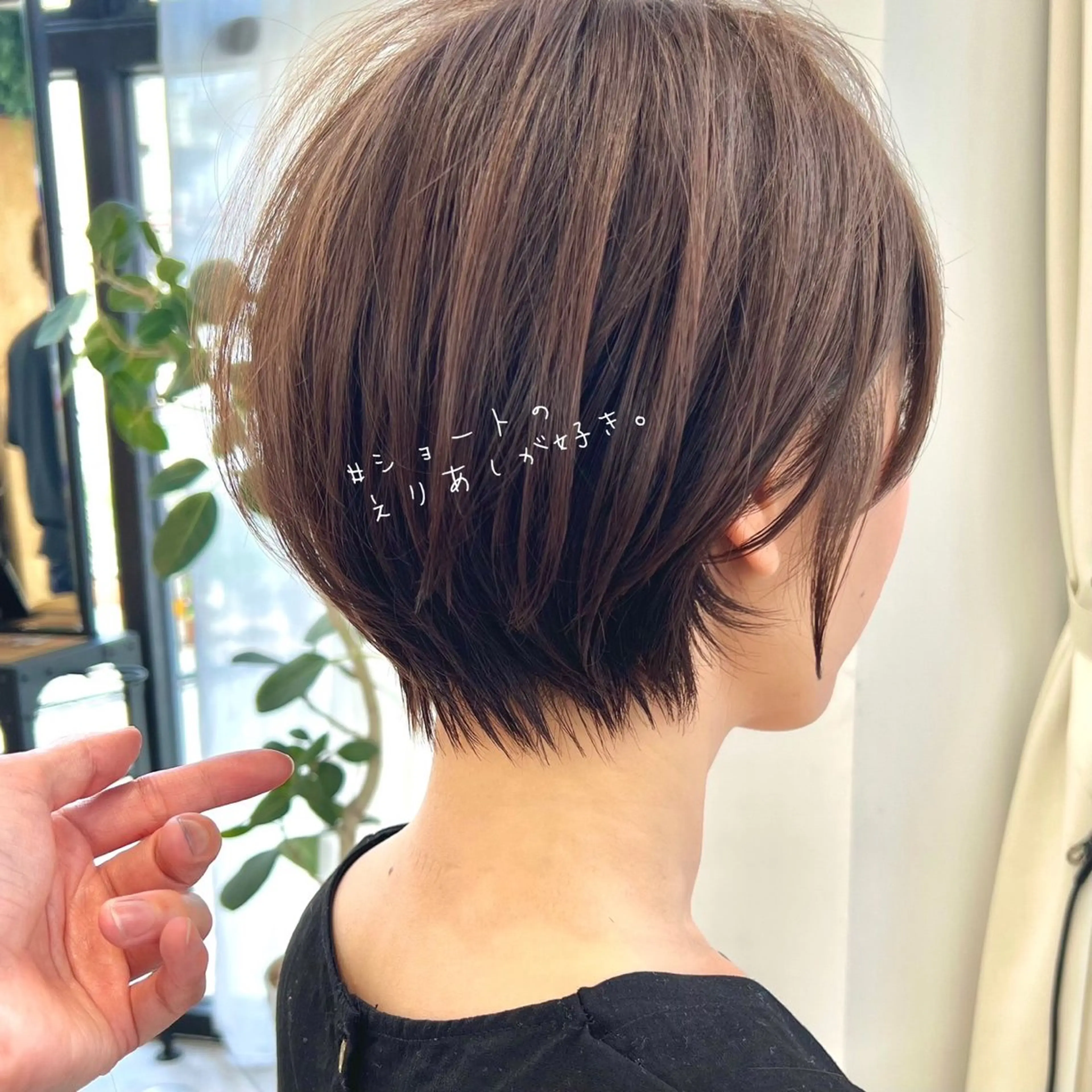 ショート カラー ショートボブ ボブ ショートヘア カット salowin神戸三宮suite所属・工藤 貫多のヘアスタイル