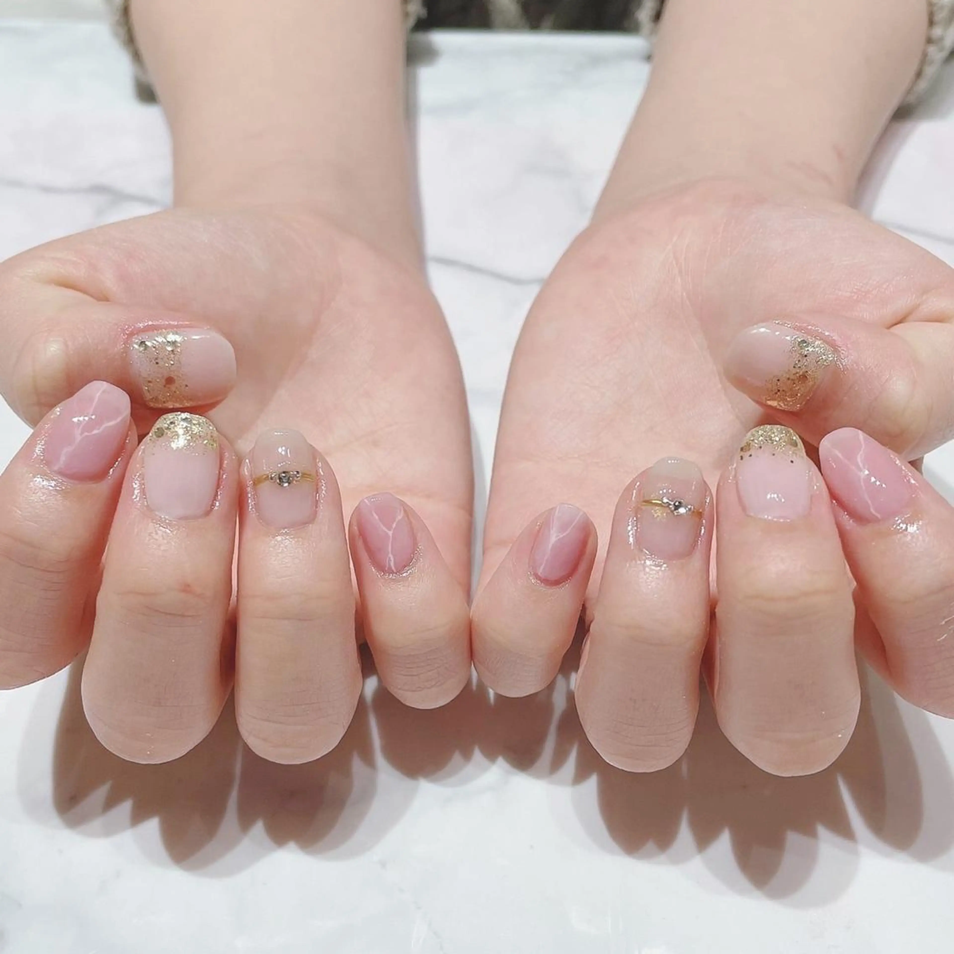 ネイル 春ネイル ネイルサロン Belleのネイルデザイン