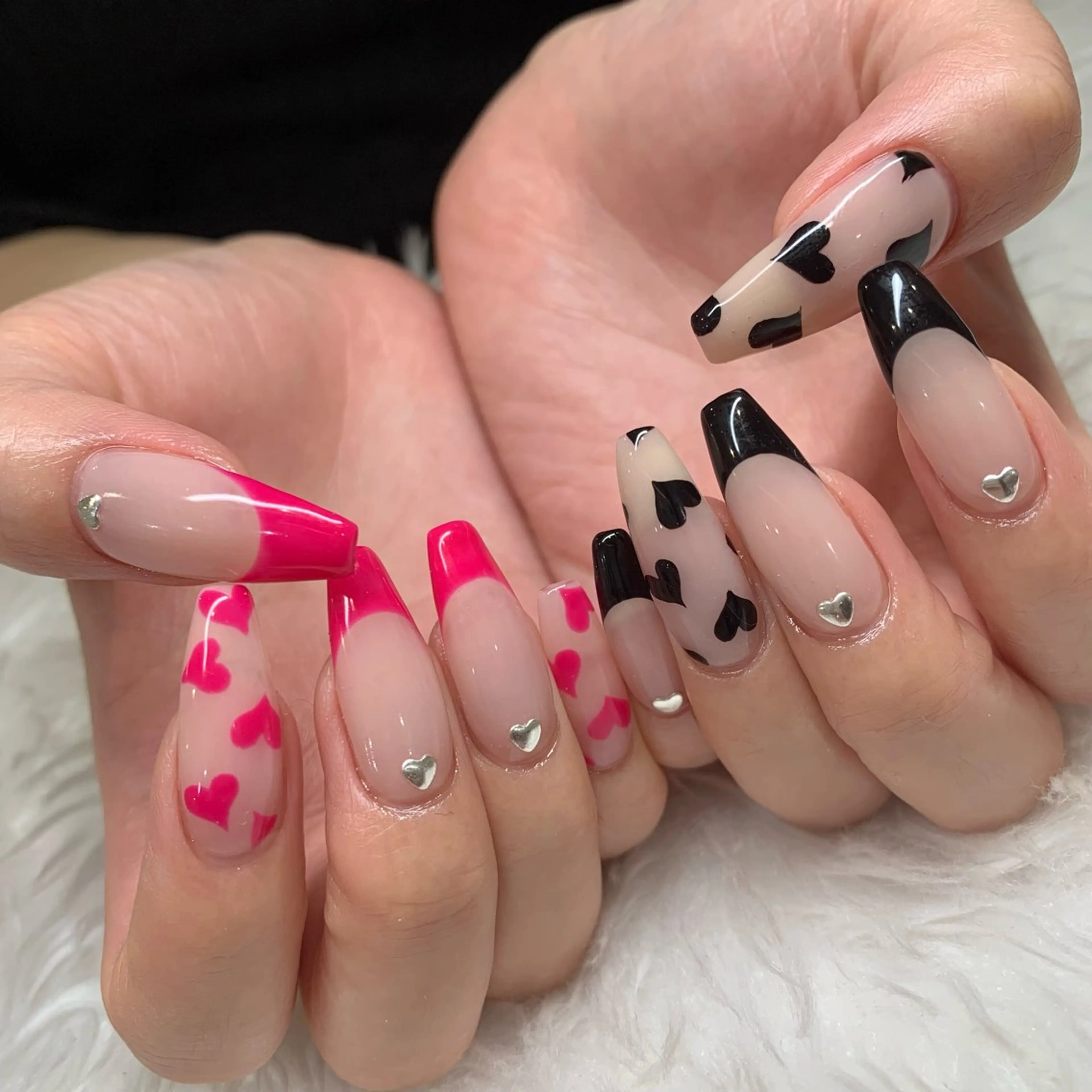 ロング ハンドネイル cho nailのネイルデザイン