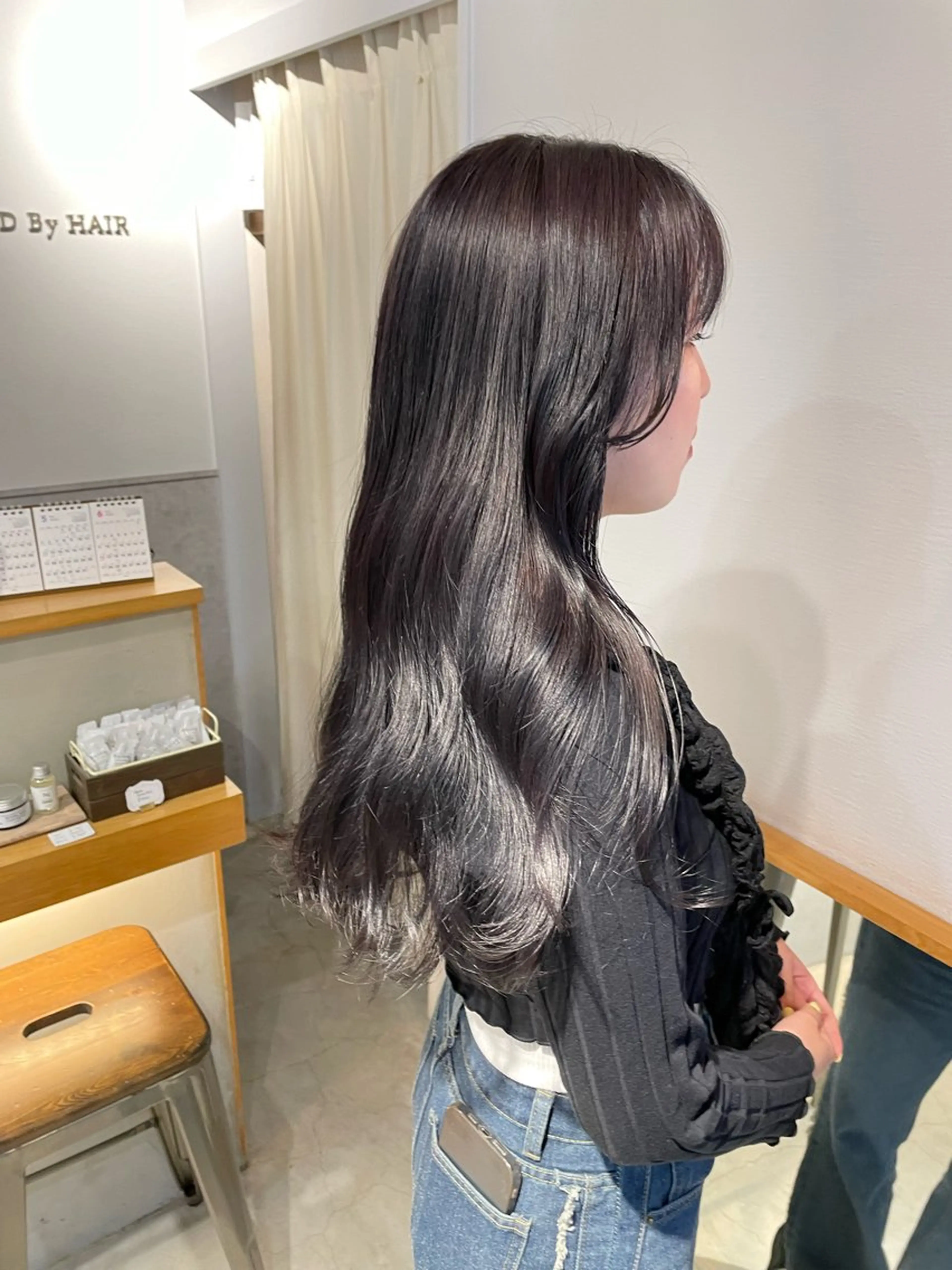 カラー STANDByHAIR所属・恵比寿 艶暗髪 🎀Naokoのヘアスタイル