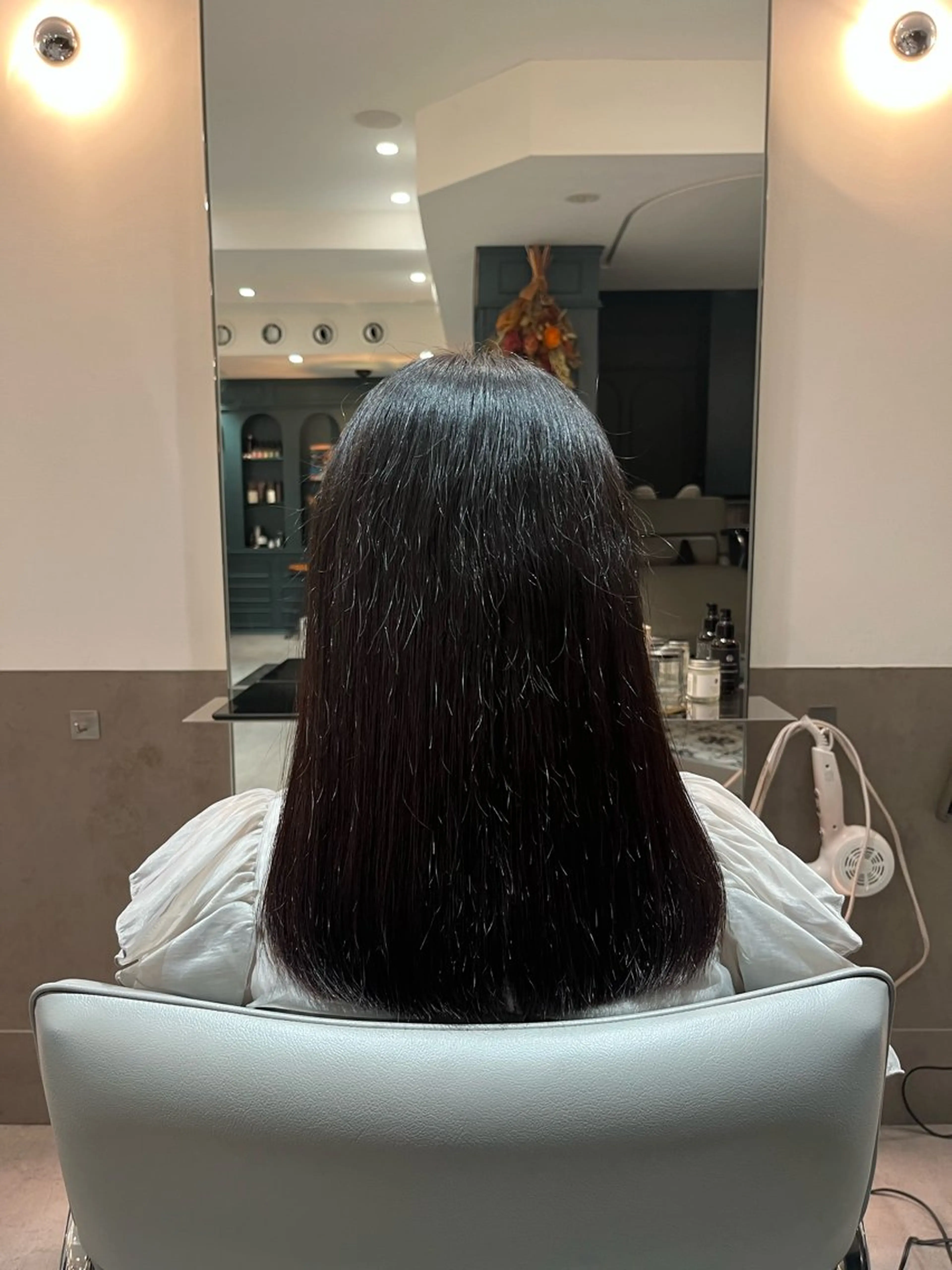 セミロング 🍊暖色カラー🍊 sakuraのヘアスタイル