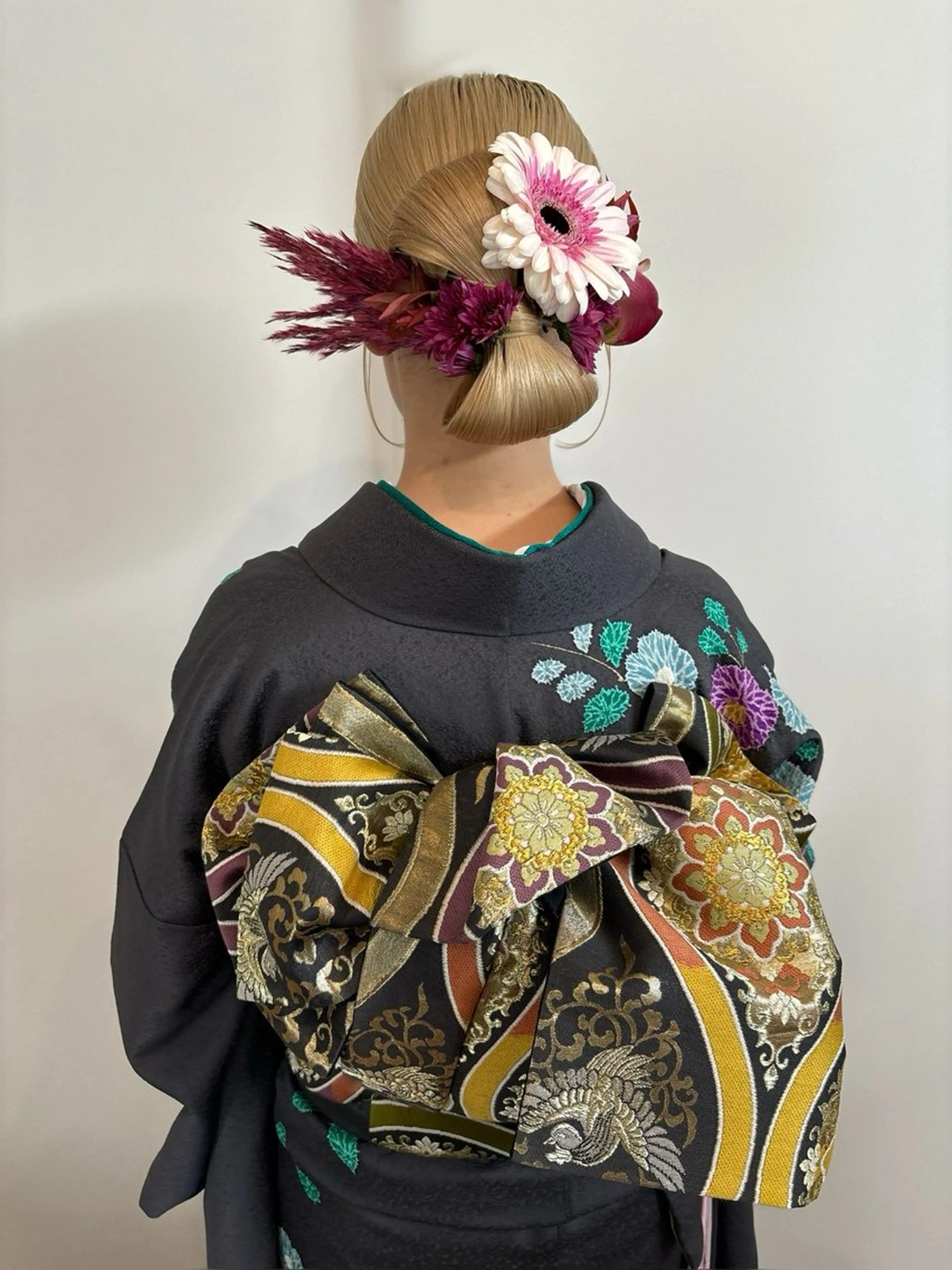 お振袖着付けの写真