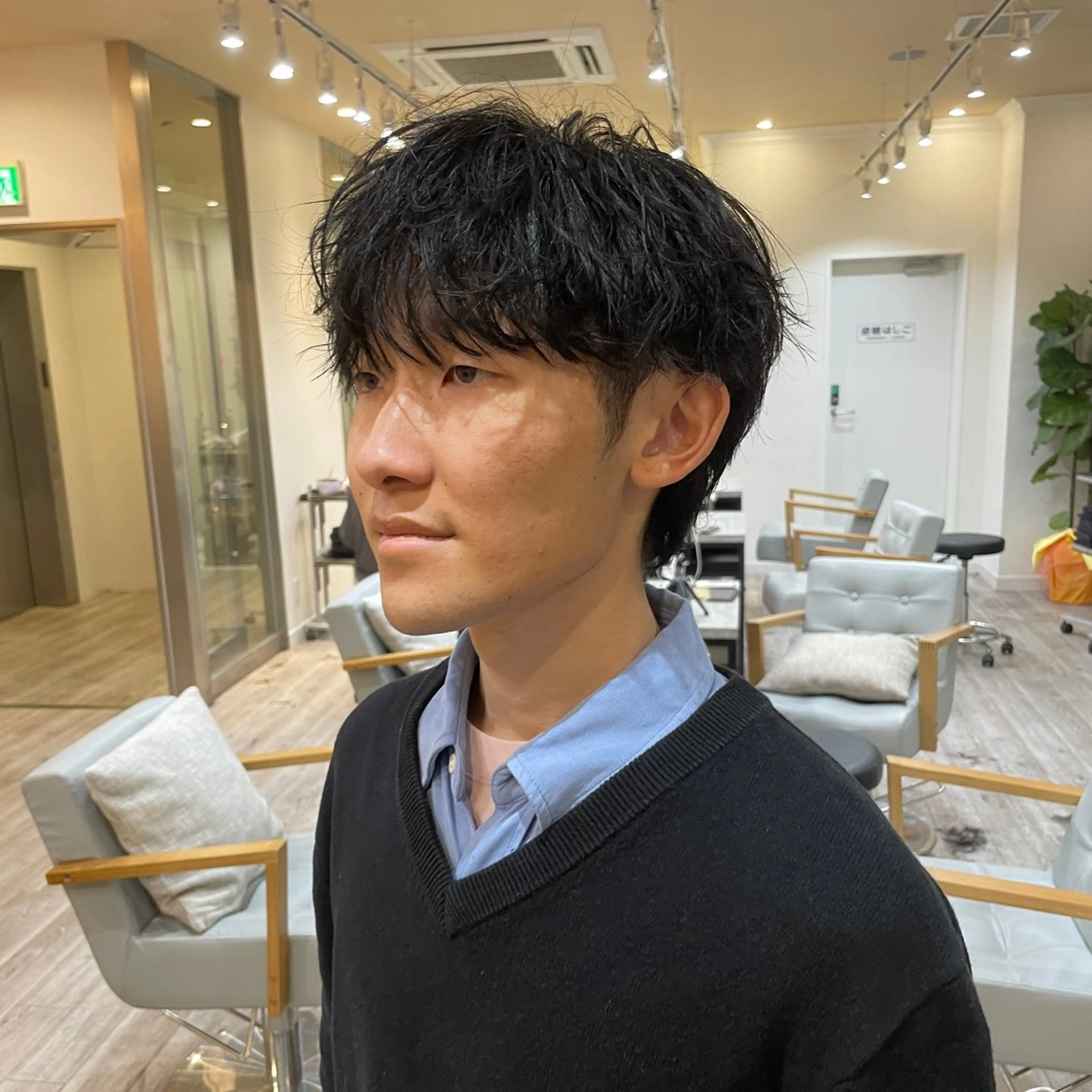 パーマ メンズ メンズパーマ パーマ カネタカ マサキのヘアスタイル