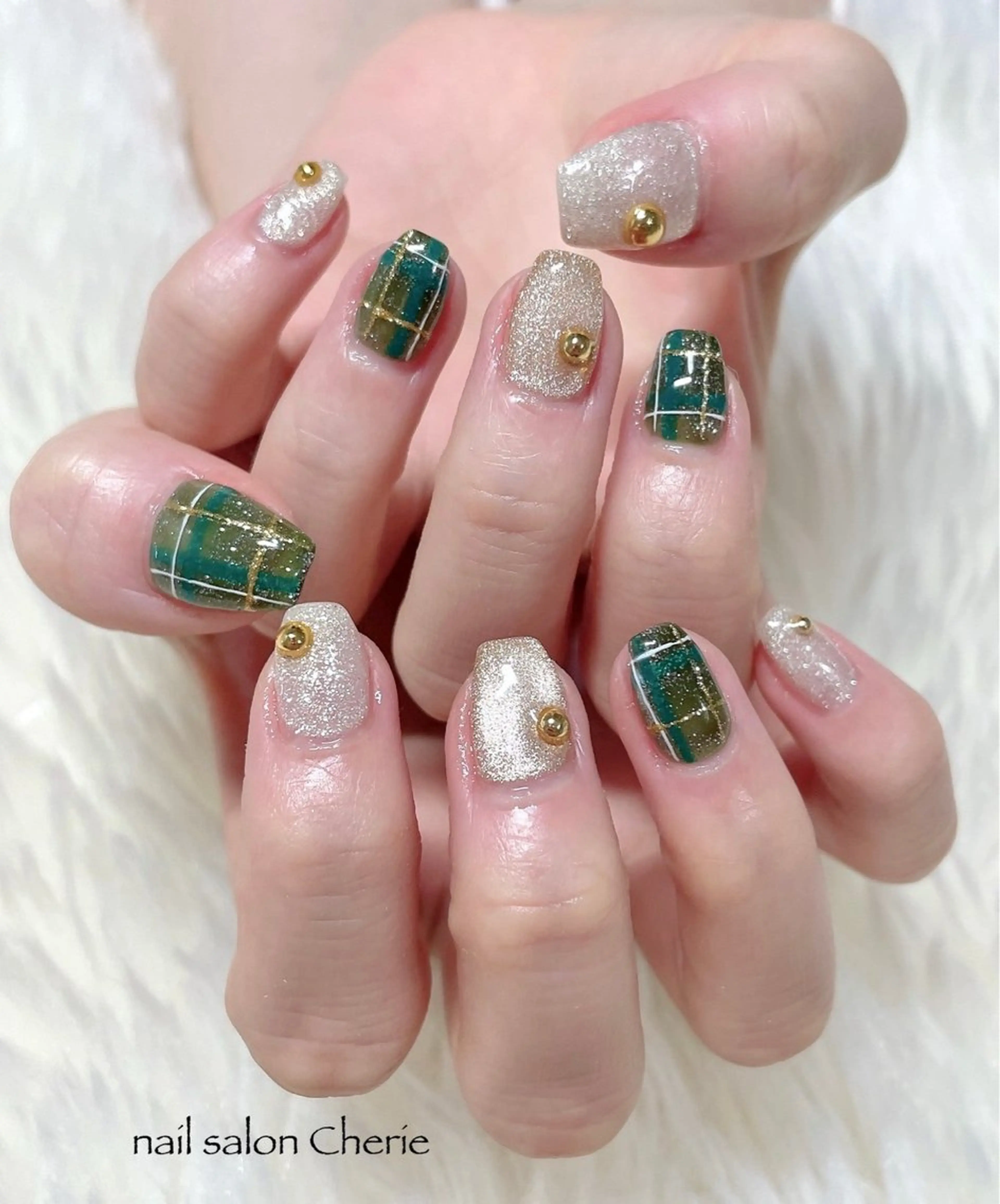 ネイル ハンドネイル nail salon Cherie ネイルサロン シェリー所属・nail salon Cherieのネイルデザイン