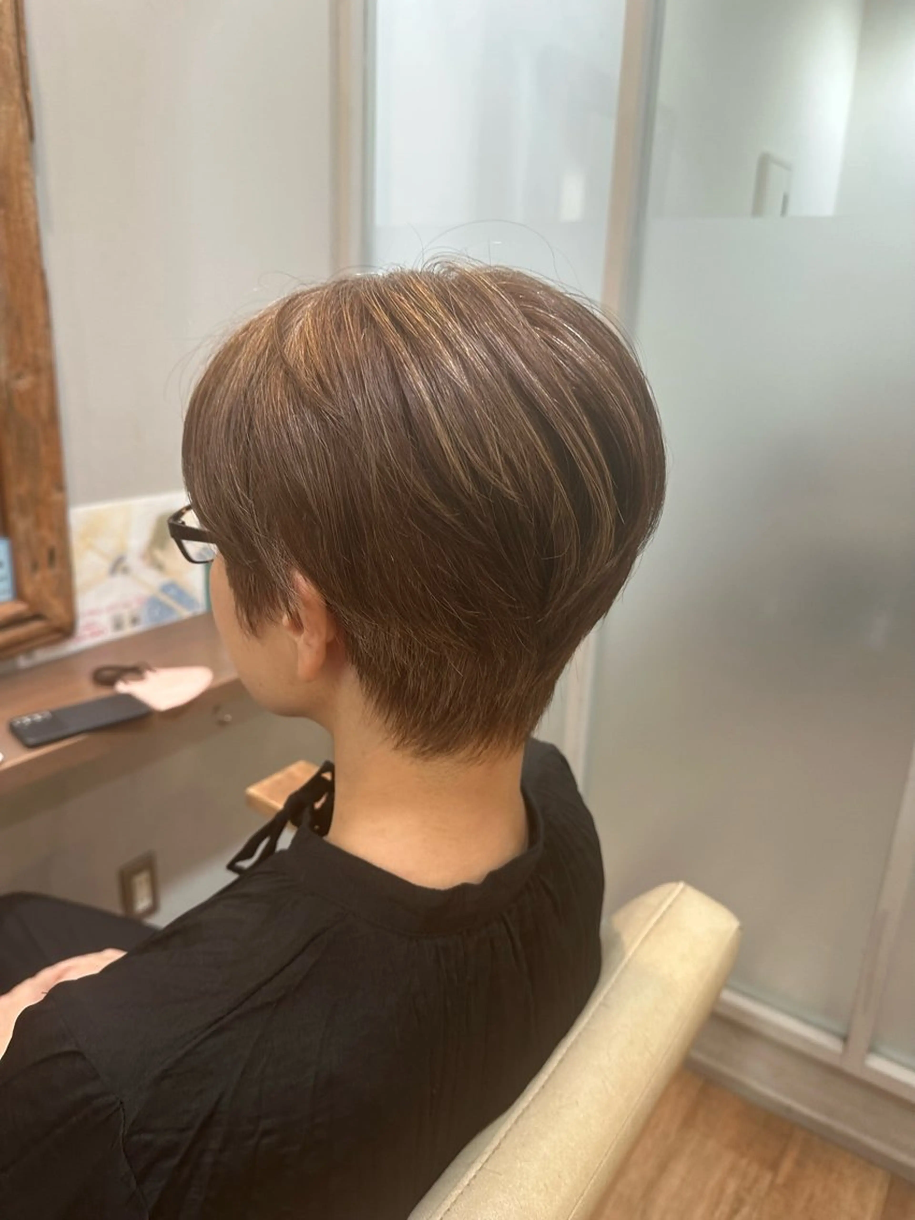 ショート ショートヘア いまじゅく あおいのヘアスタイル
