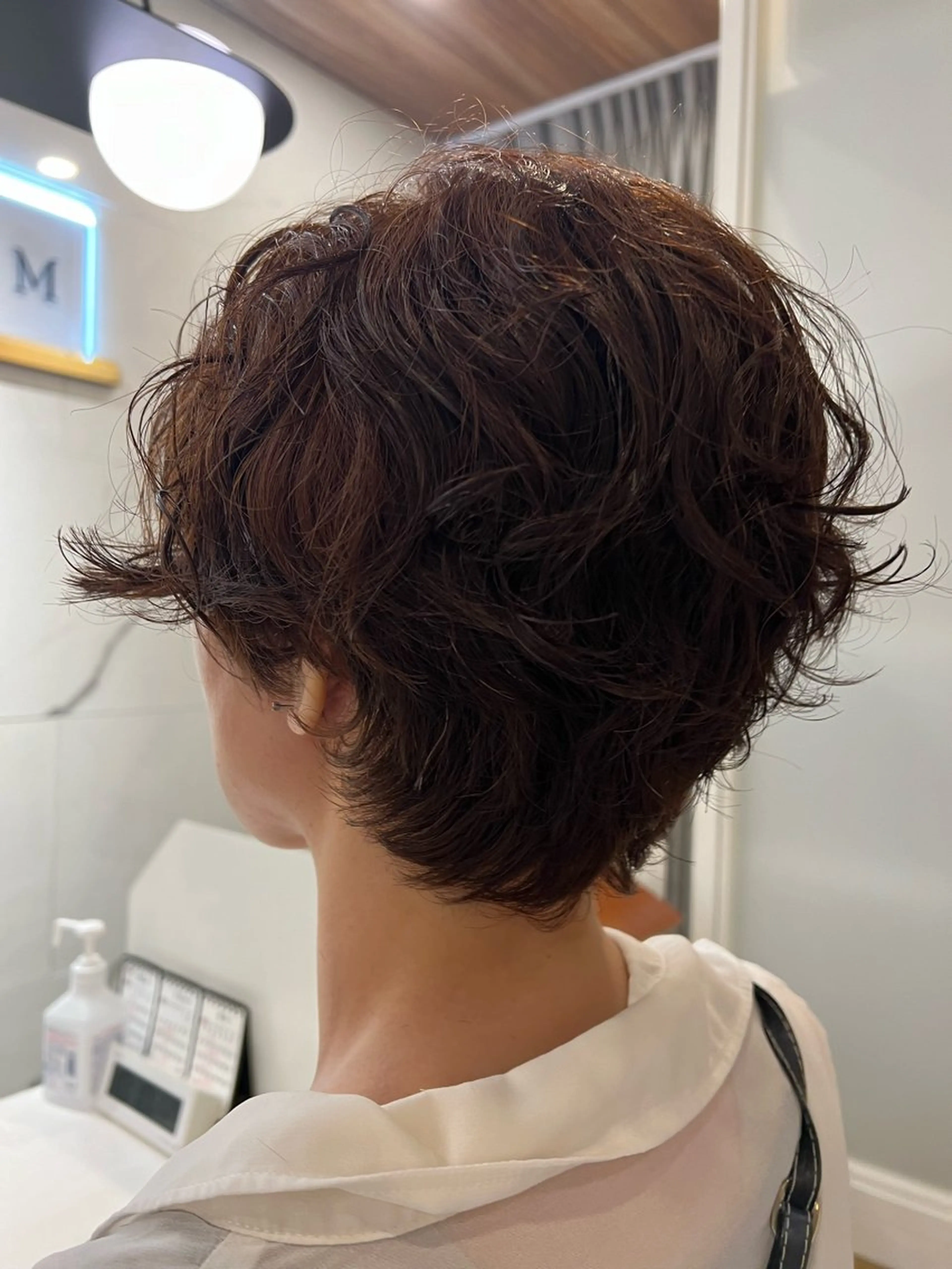 ショート 村中 逸紀のヘアスタイル