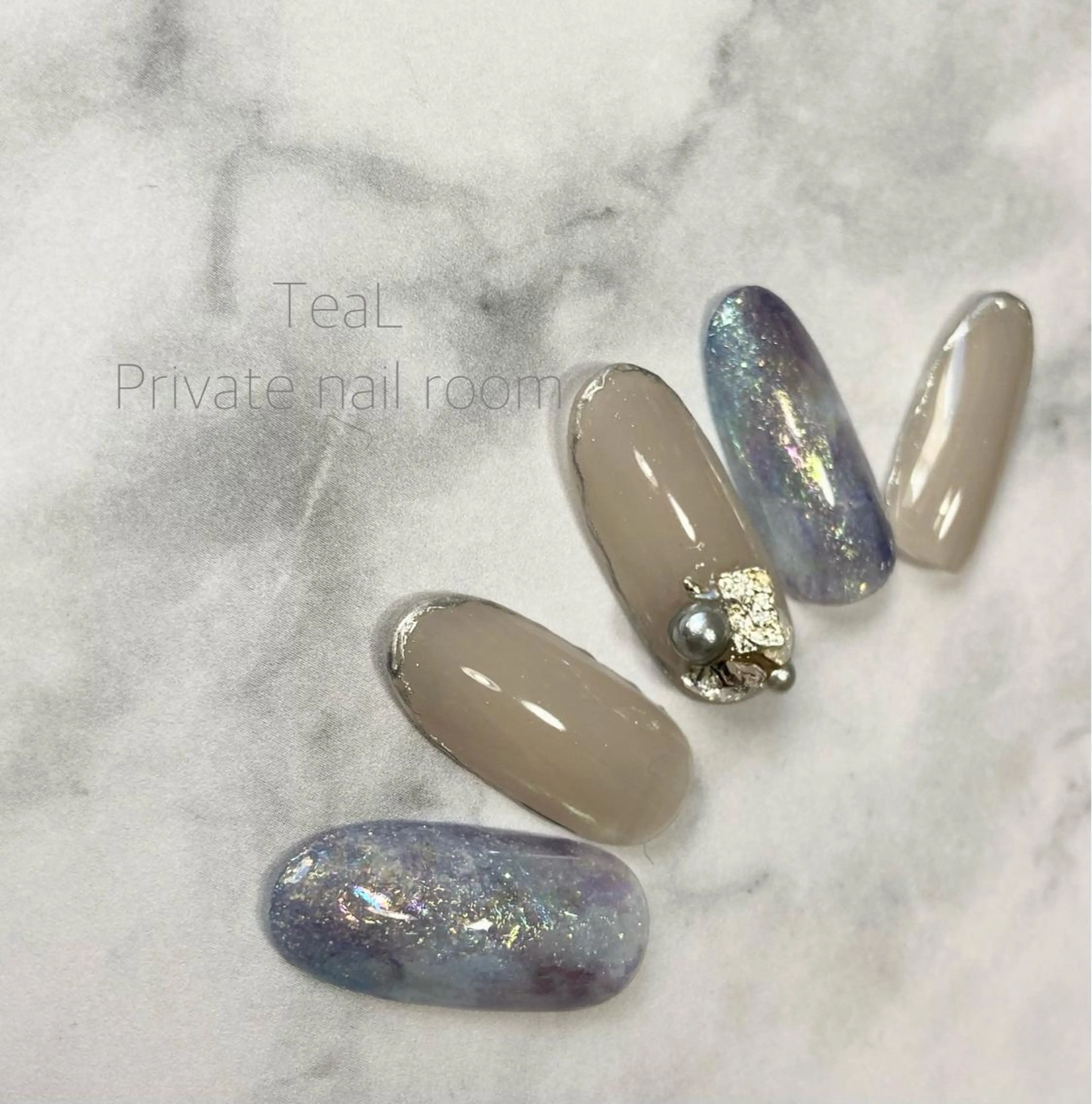 ネイル ハンドネイル TeaL nailのネイルデザイン