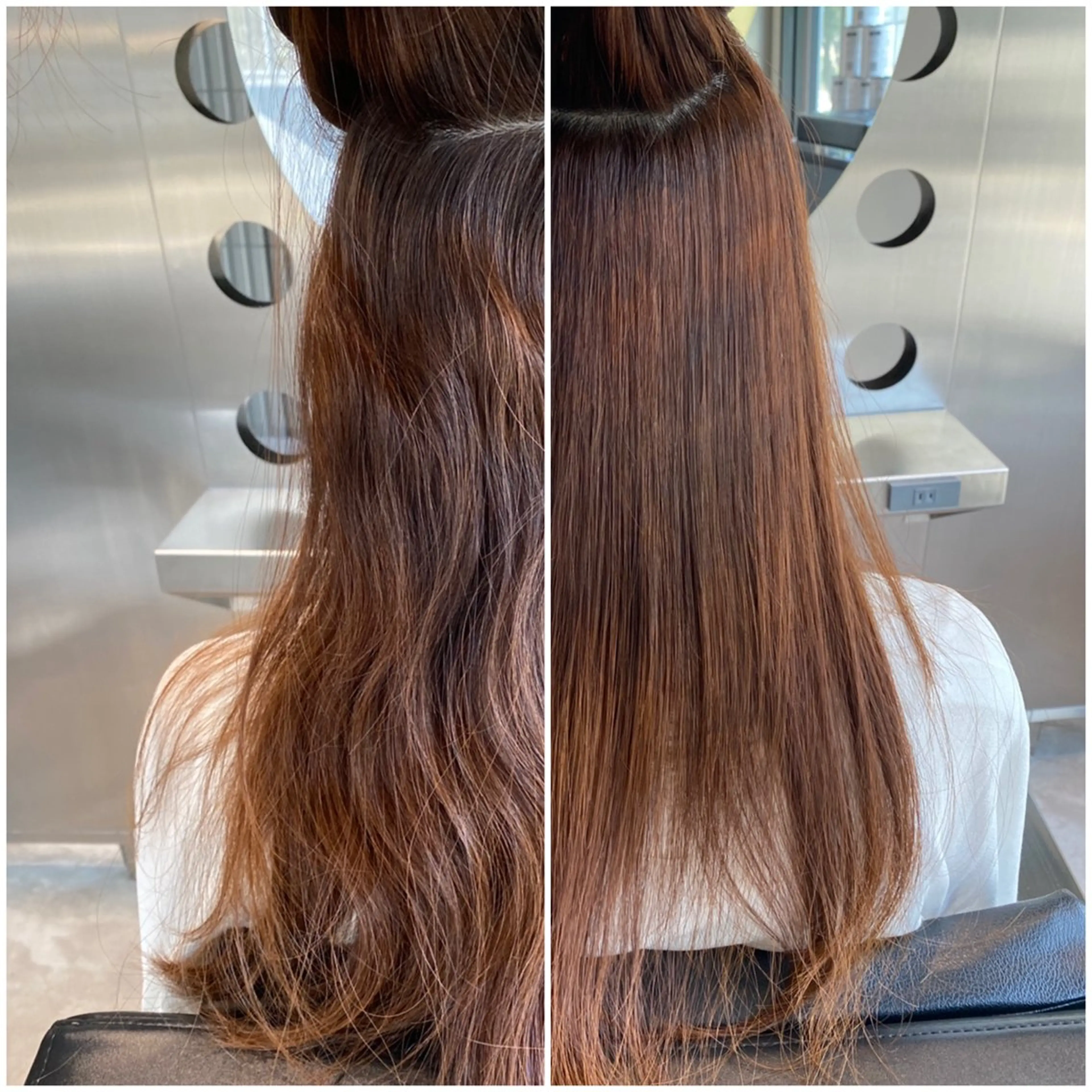 ロング 酸性ストレート 縮毛矯正 CHARLES DESSIN所属・神宮前 ／吉田日和のヘアスタイル