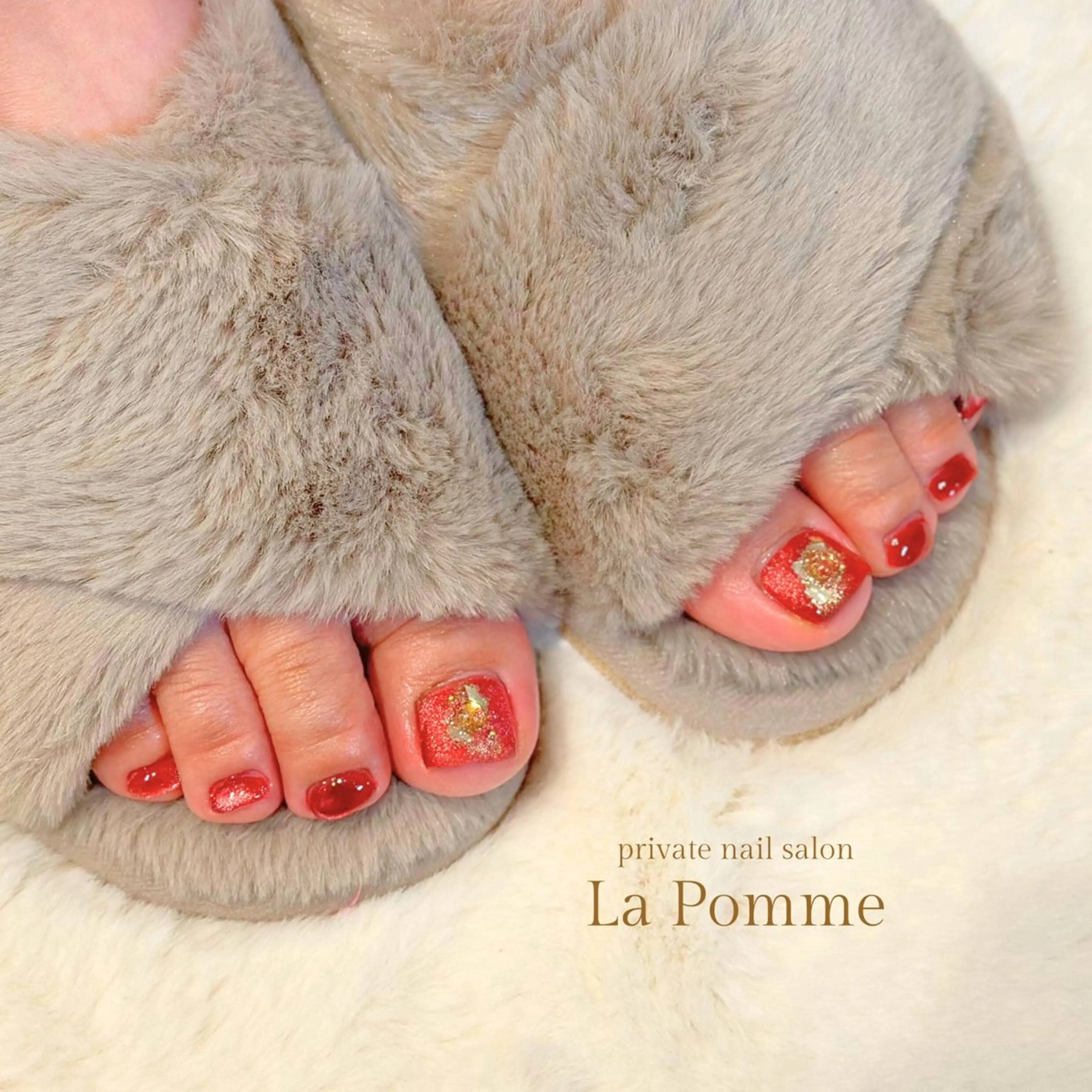ネイル フットネイル nail salon La Pommeのネイルデザイン
