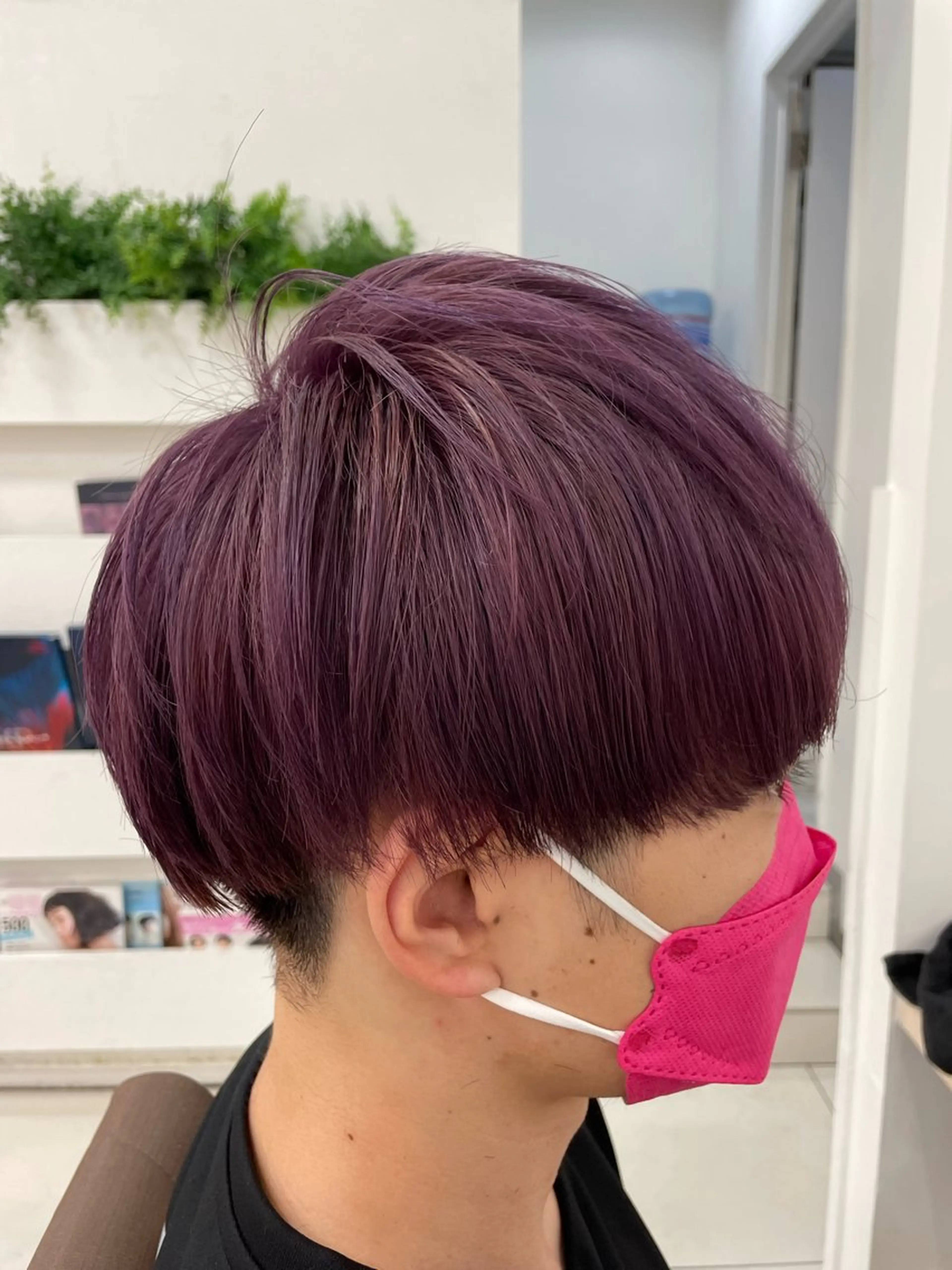 カラー メンズ ヘアカラー 🫧Ash 小岩店 ハセベ🫧のヘアスタイル