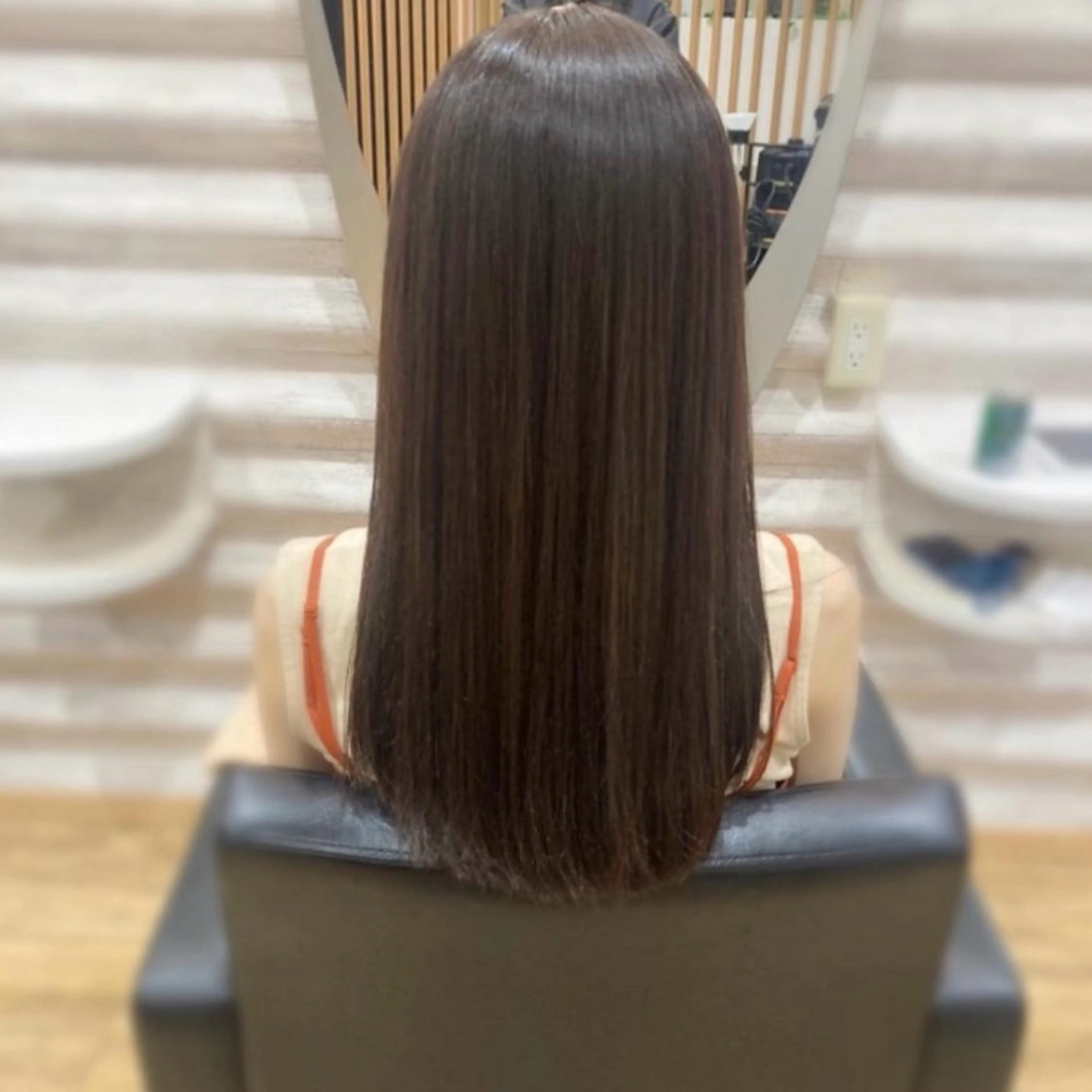 ロング カラー 髪質改善 トリートメント 艶の専門店/髪質改善 ×酸熱カラー/KONのヘアスタイル