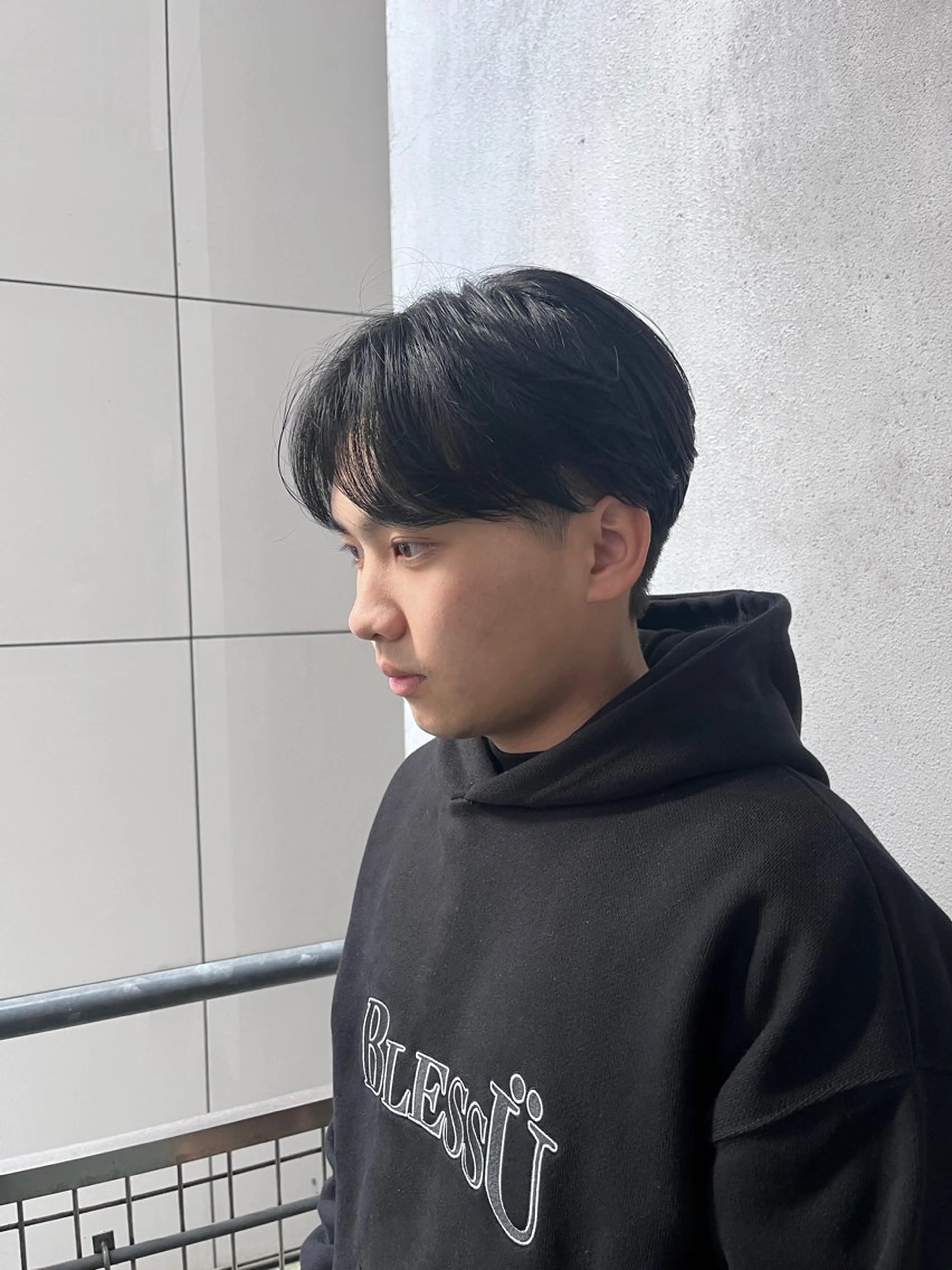 パーマ メンズ センターパート メンズパーマ ニュアンスパーマ カット パーマ 💠つたふうか/ 韓国/メンズヘア💠のヘアスタイル