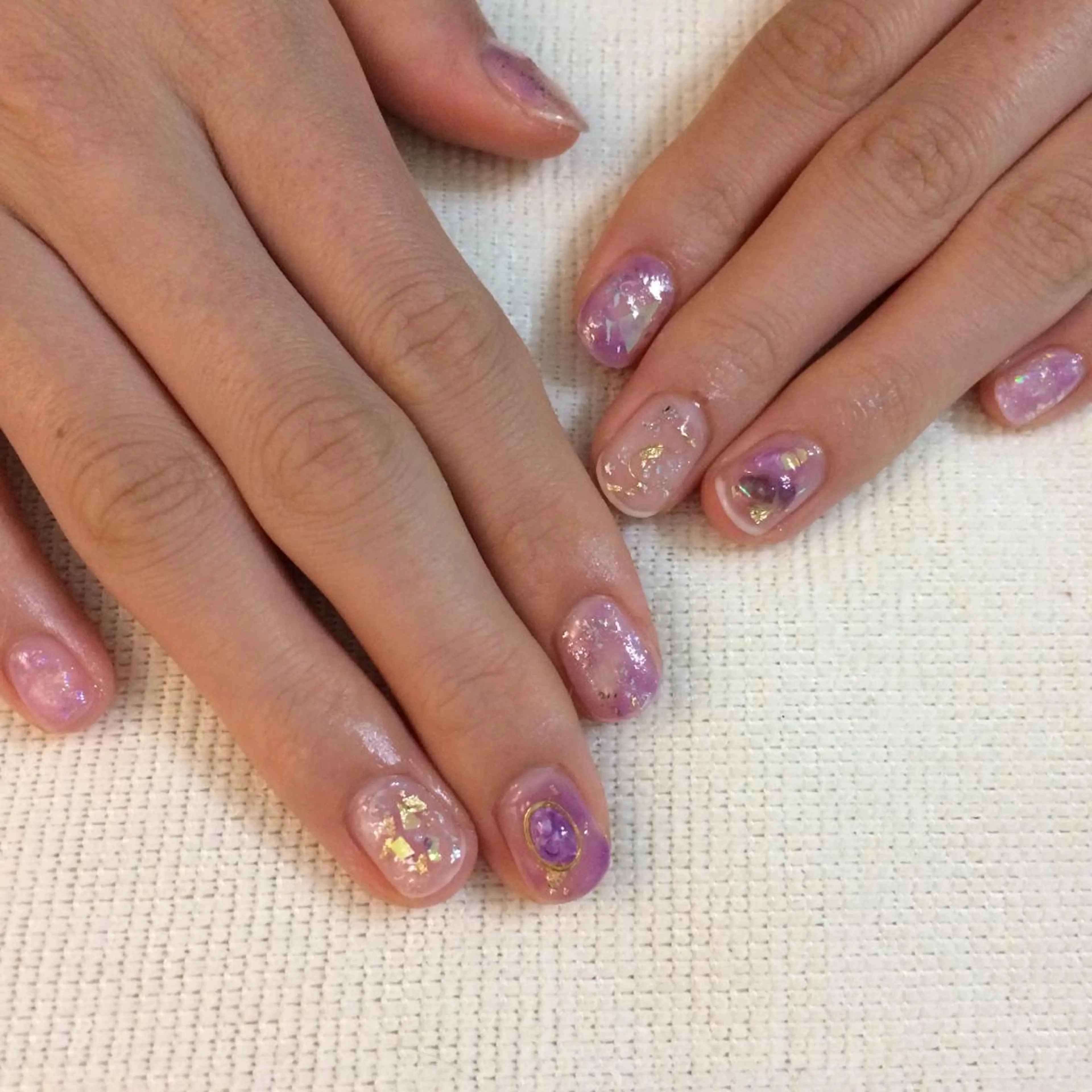 ネイル nail & eyelash Sympa 新横浜所属・𝓢𝔂𝓶𝓹𝓪 𝓜iwako🐰ᩚのネイルデザイン