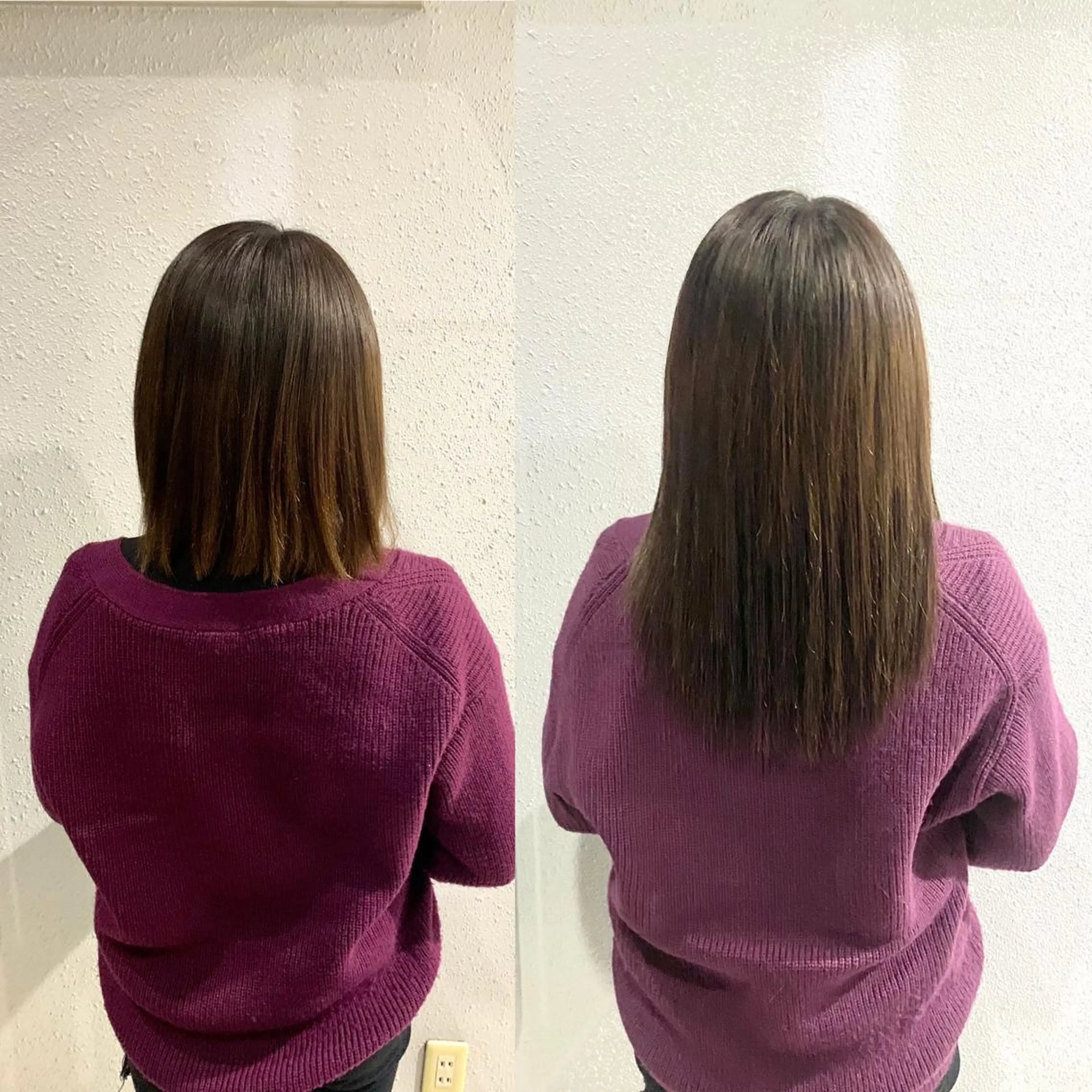 ミディアム シールエクステ エクステ Orque 伊藤丈晴のヘアスタイル