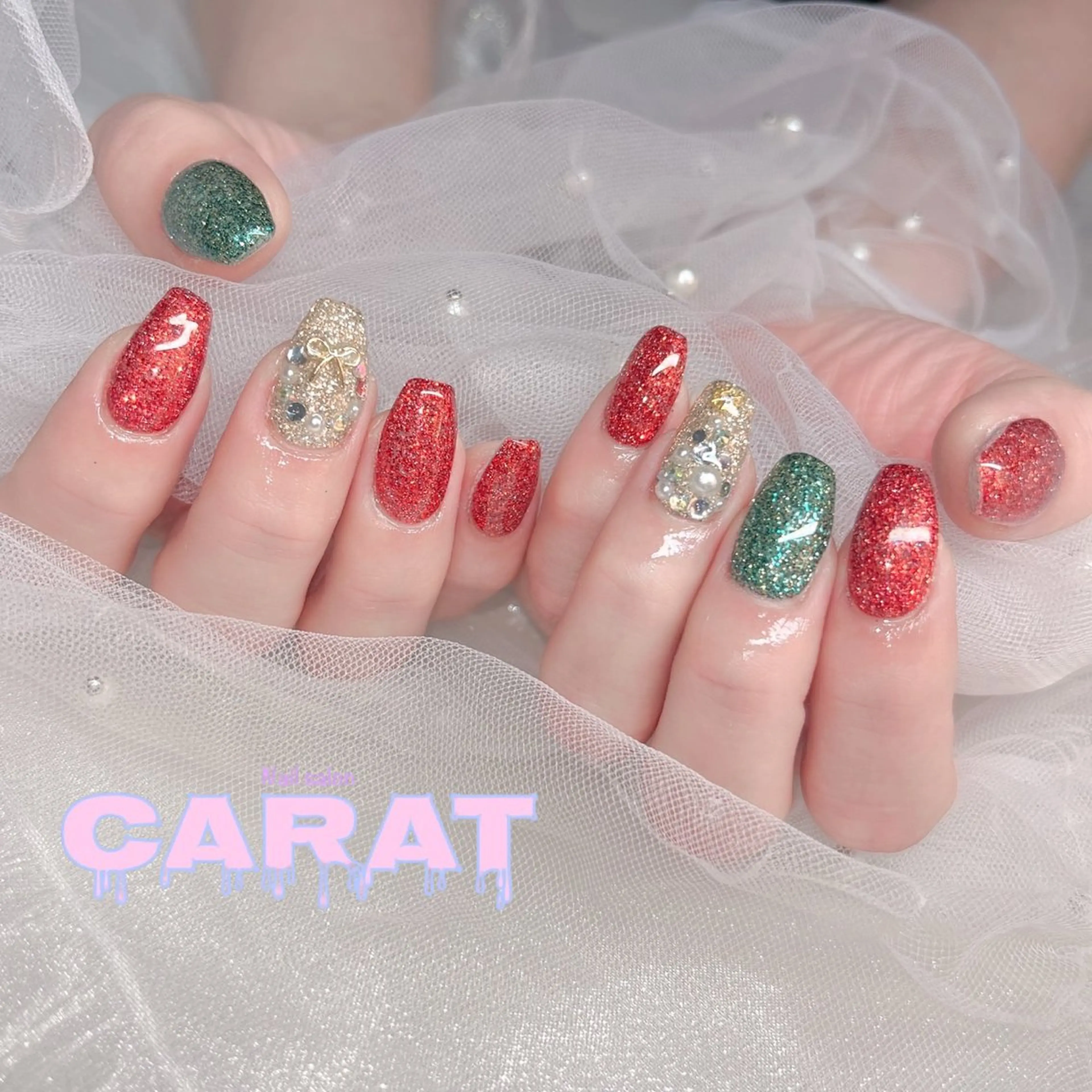 ネイル ハンドネイル CARAT/ Rinaのネイルデザイン