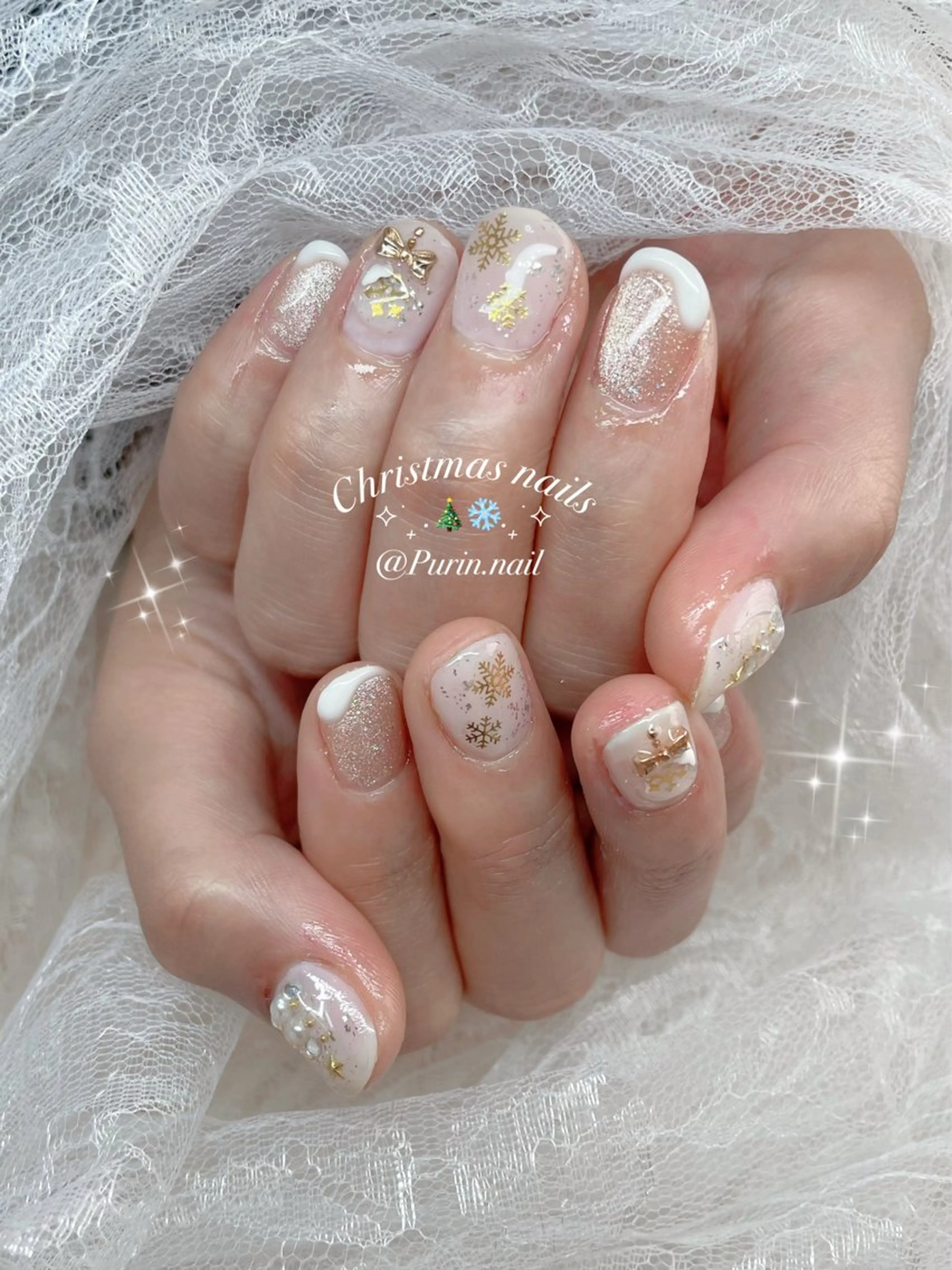 ネイル ハンドネイル Nails by Purin🍮のネイルデザイン