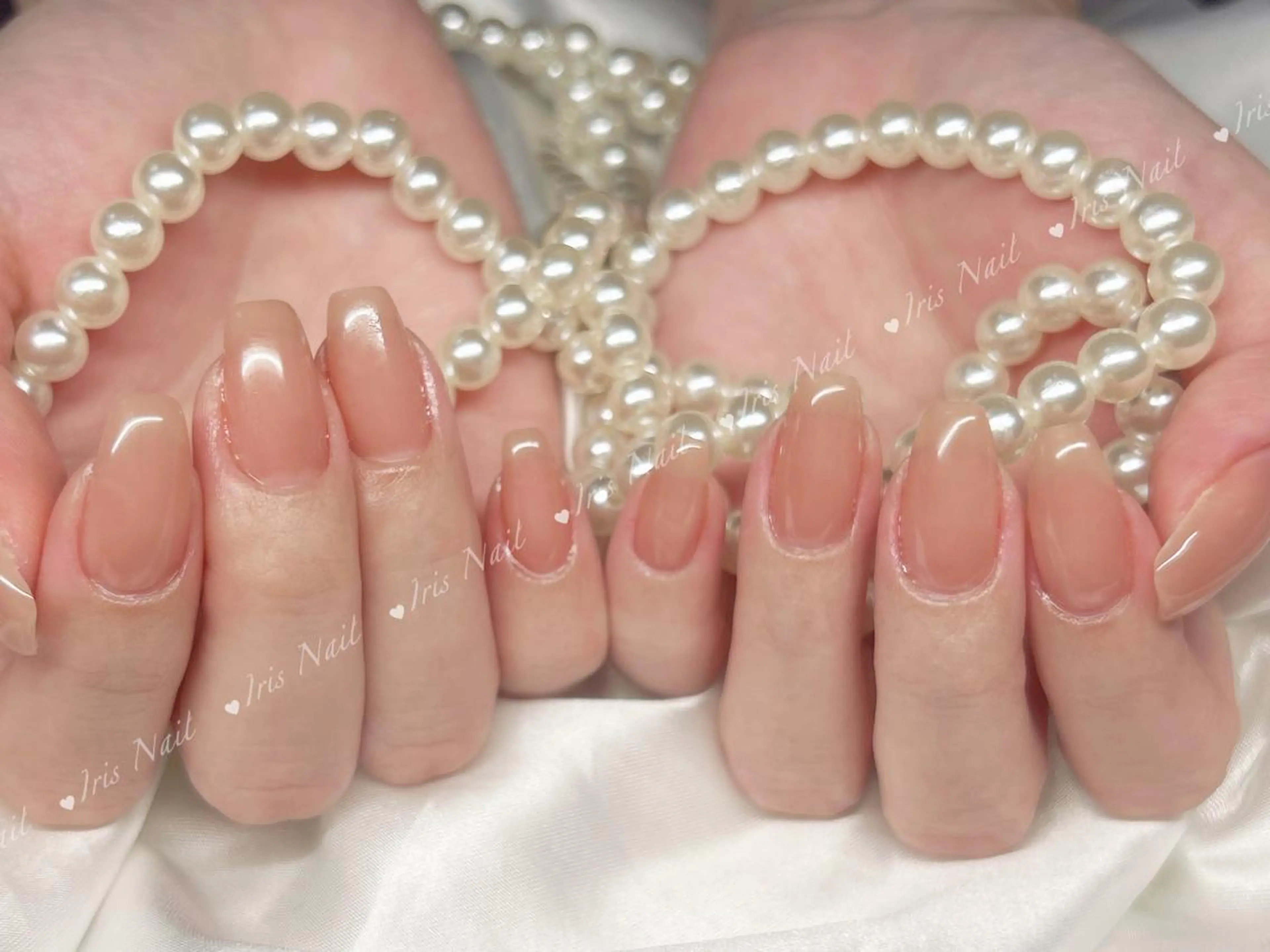 ネイル オフィスネイル シンプルネイル ハンドネイル ハンドケア IRIS NAIL大塚のネイルデザイン