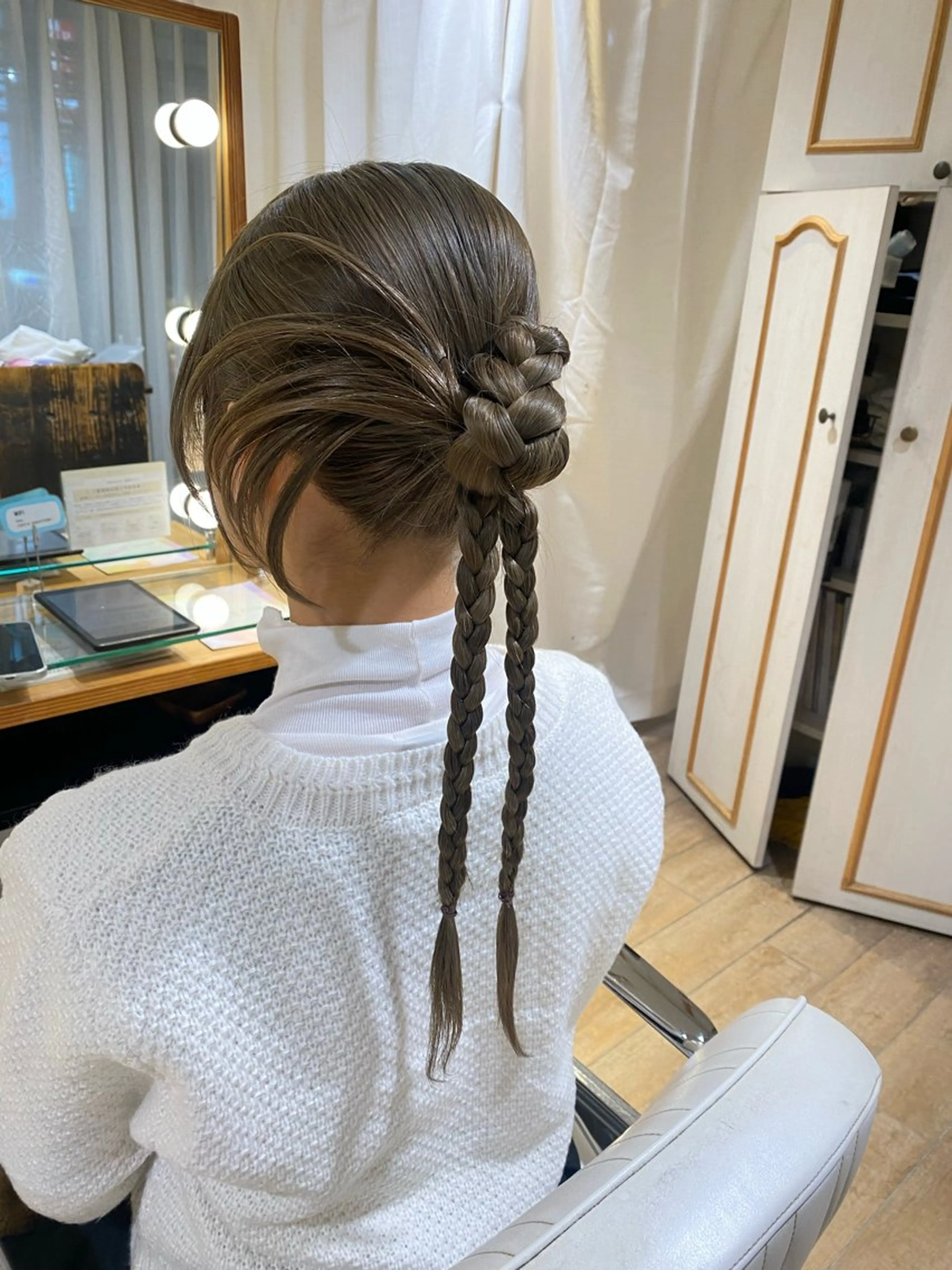 ロング ヘアアレンジ 金谷 美幸のヘアスタイル