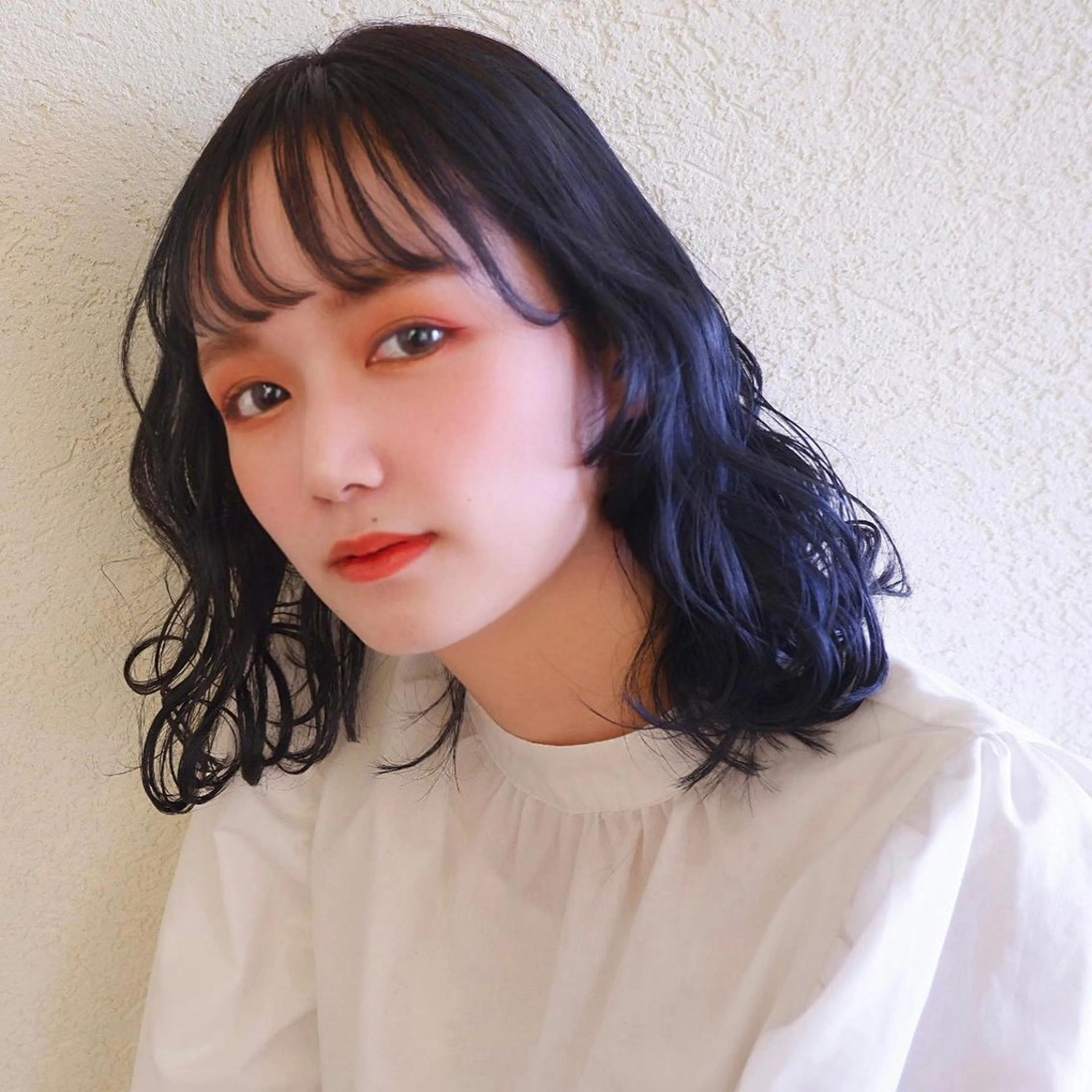 カラー ブルーカラー INCE HAIR ひらい なつきのヘアスタイル