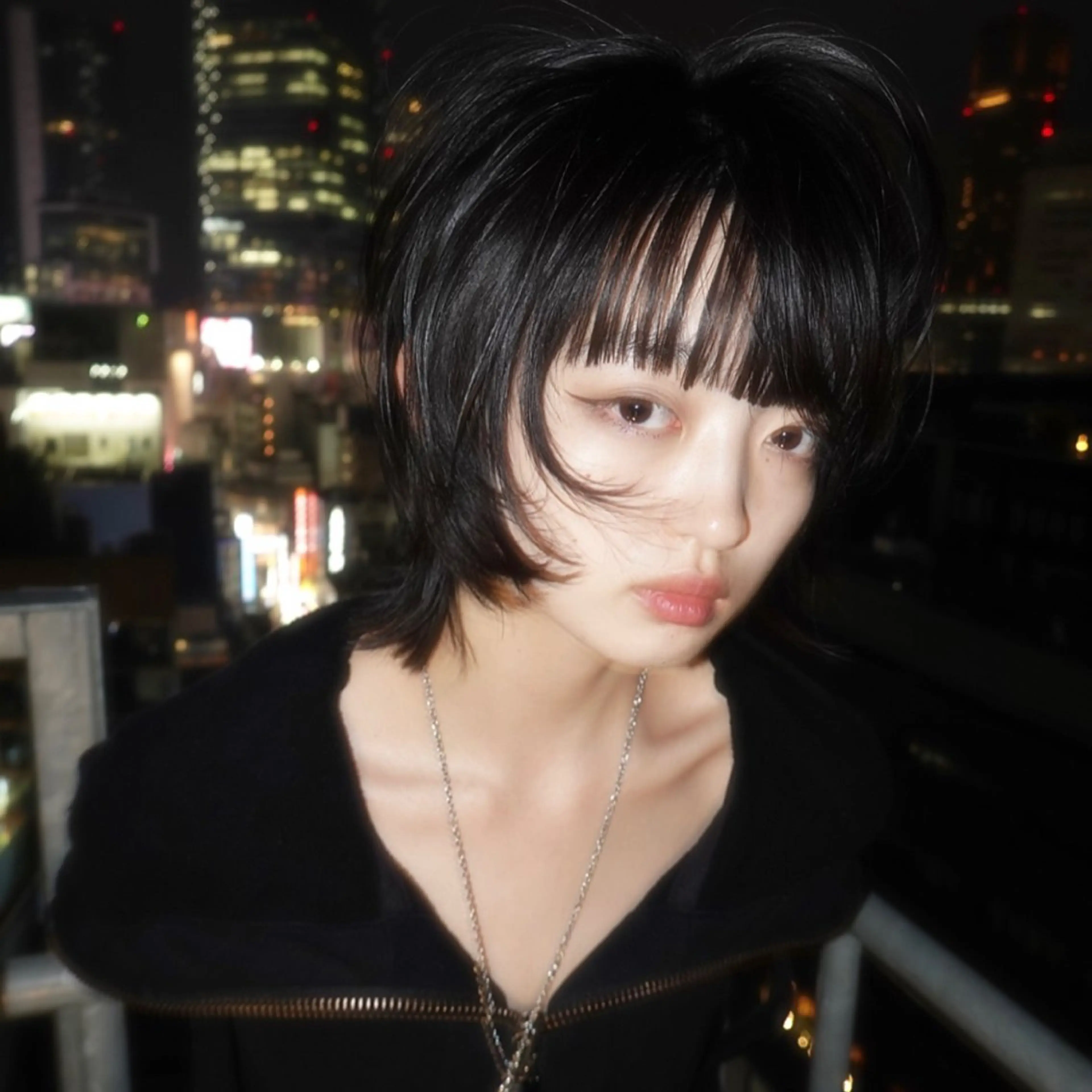 ミディアム 小顔カット カット bloc japon所属・ﾌﾞﾚｲｽﾞ˚✧₊⁎ ﾚｲﾔｰToriのヘアスタイル