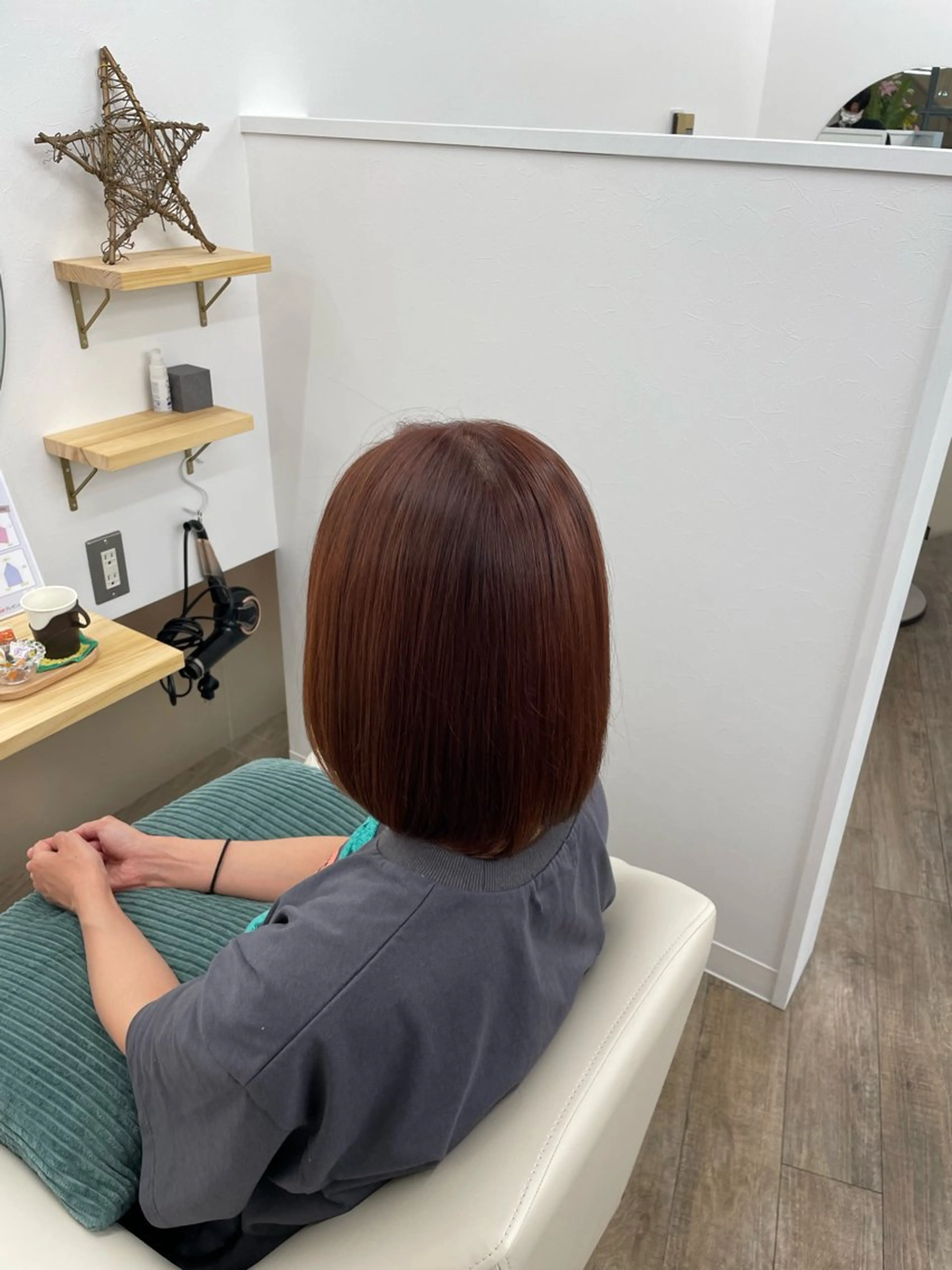 ミディアム カラー ヘアカラー bifinoLuce / 松村琉希のヘアスタイル