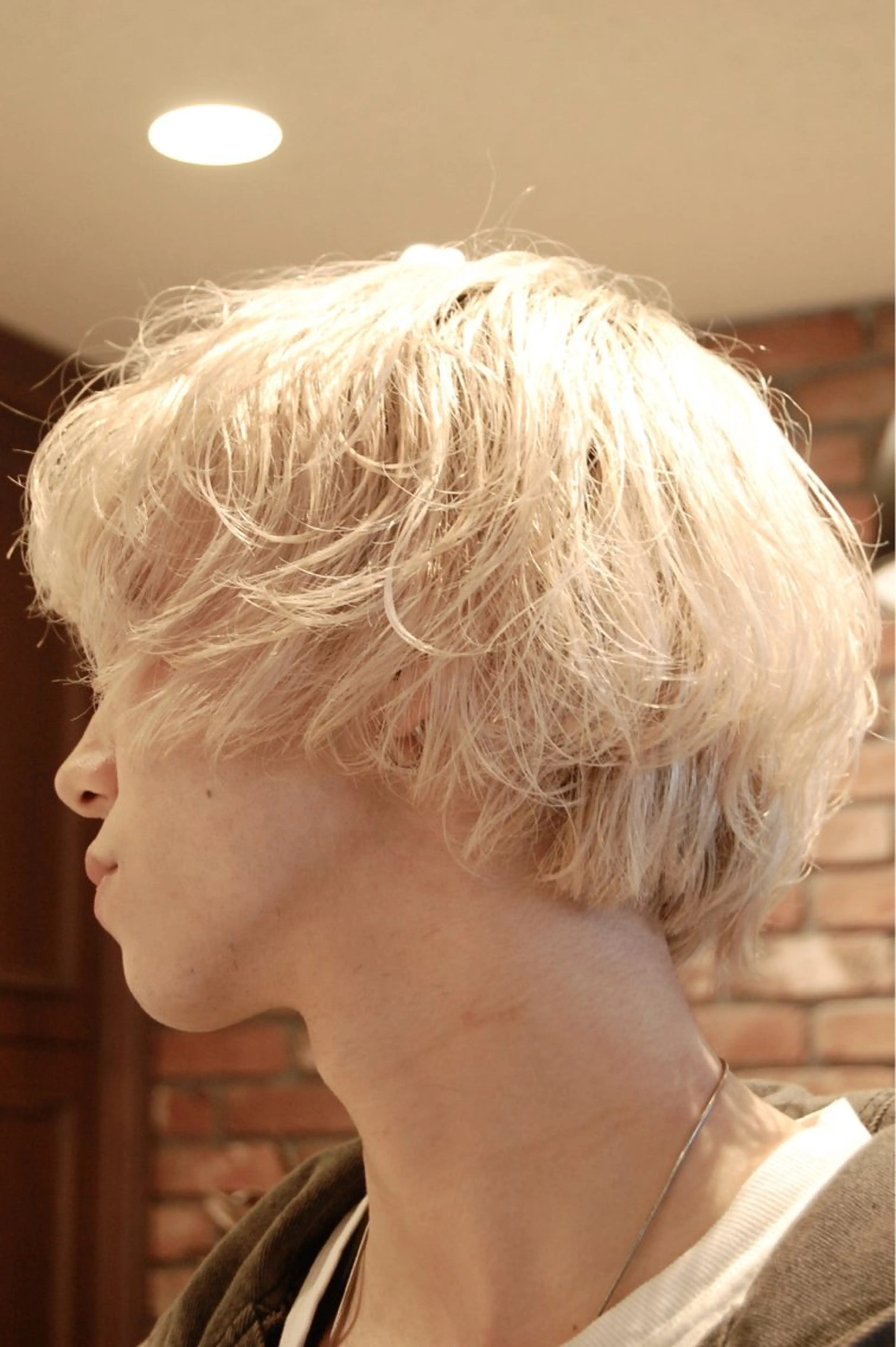 ショート カラー パーマ メンズ カット ヘアカラー bococa kanta/メンズのヘアスタイル