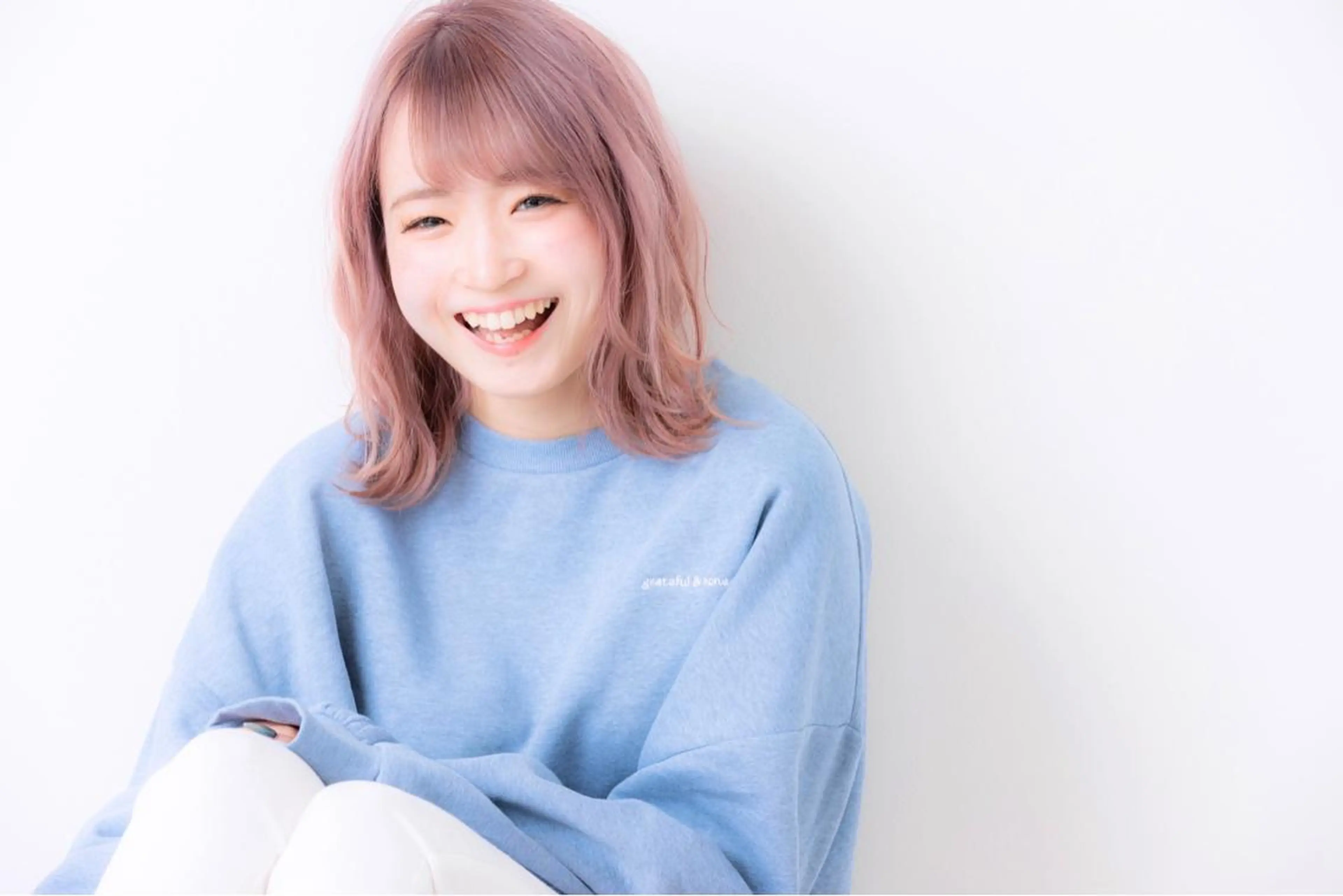 ミディアム カラー アッシュ ピンクカラー ピンクアッシュ ヘアカラー トリートメント 最高峰の技術力☆ 樋口健人のヘアスタイル