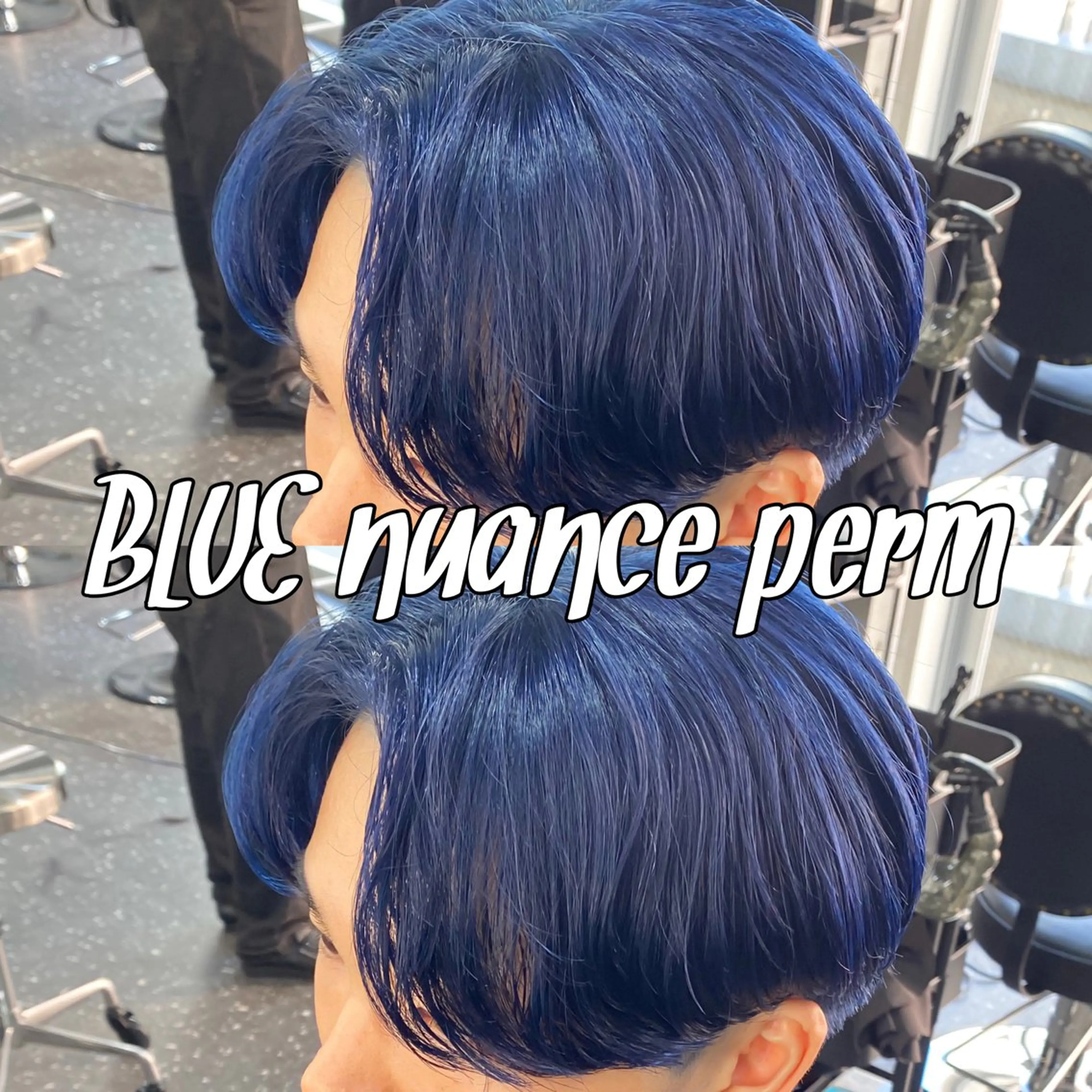ショート カラー パーマ メンズ カット ヘアカラー パーマ パーマ/ダブルカラー ブリーチ⭐️海斗のヘアスタイル