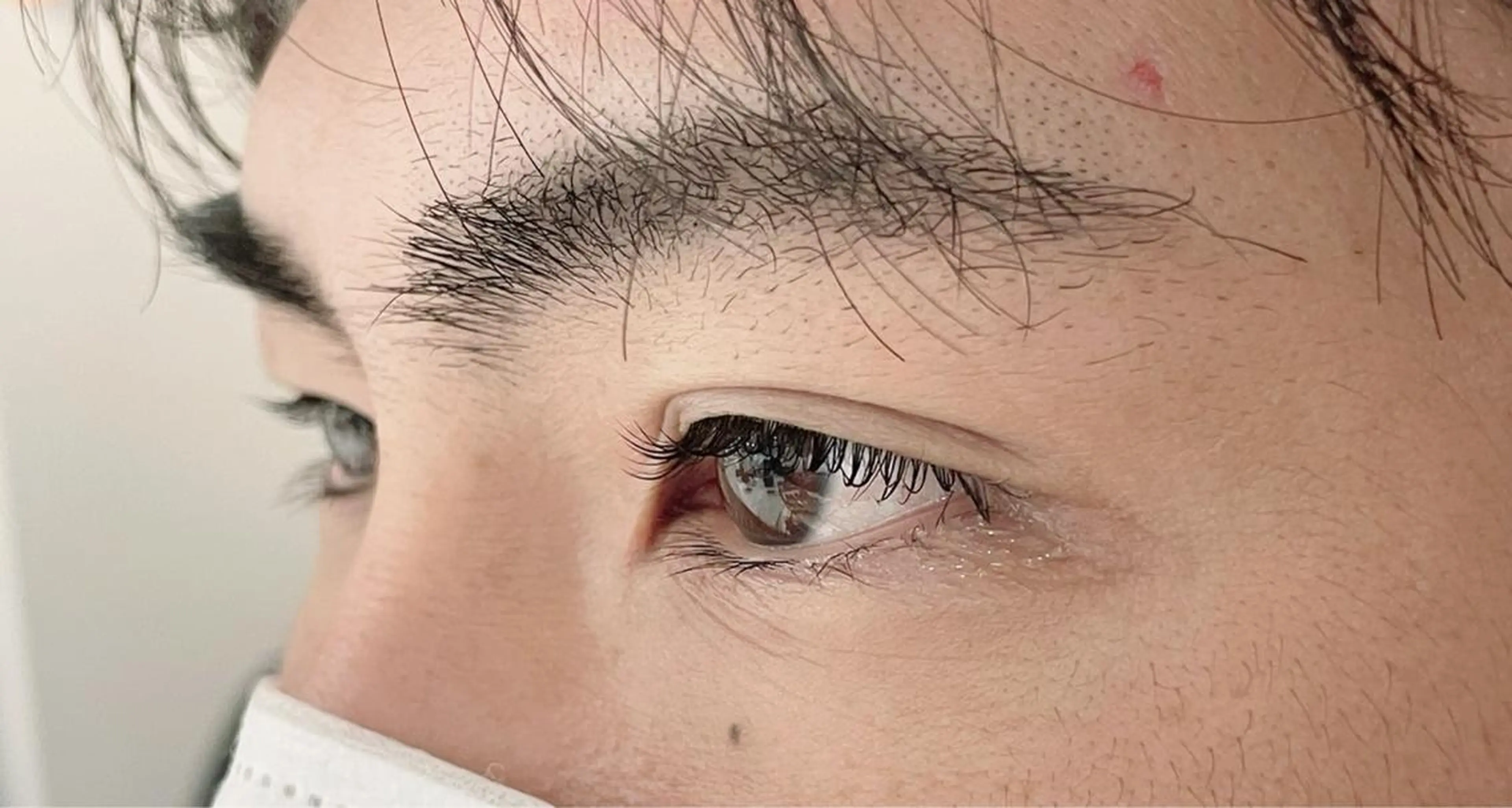 メンズ マツエク・マツパ メンズパーマ 一重×まつ毛パーマ あさひ かなのヘアスタイル