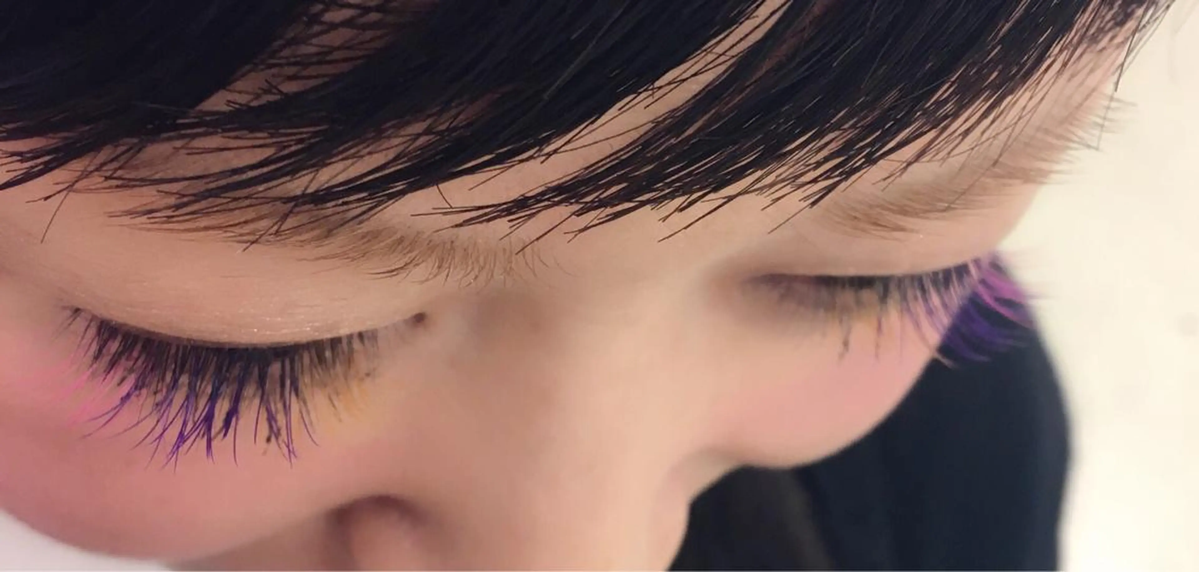 マツエク・マツパ Cカール カラーマツエク 目尻長め K.Rise nail＆eye所属・sawada seinaのマツエク・マツパデザイン