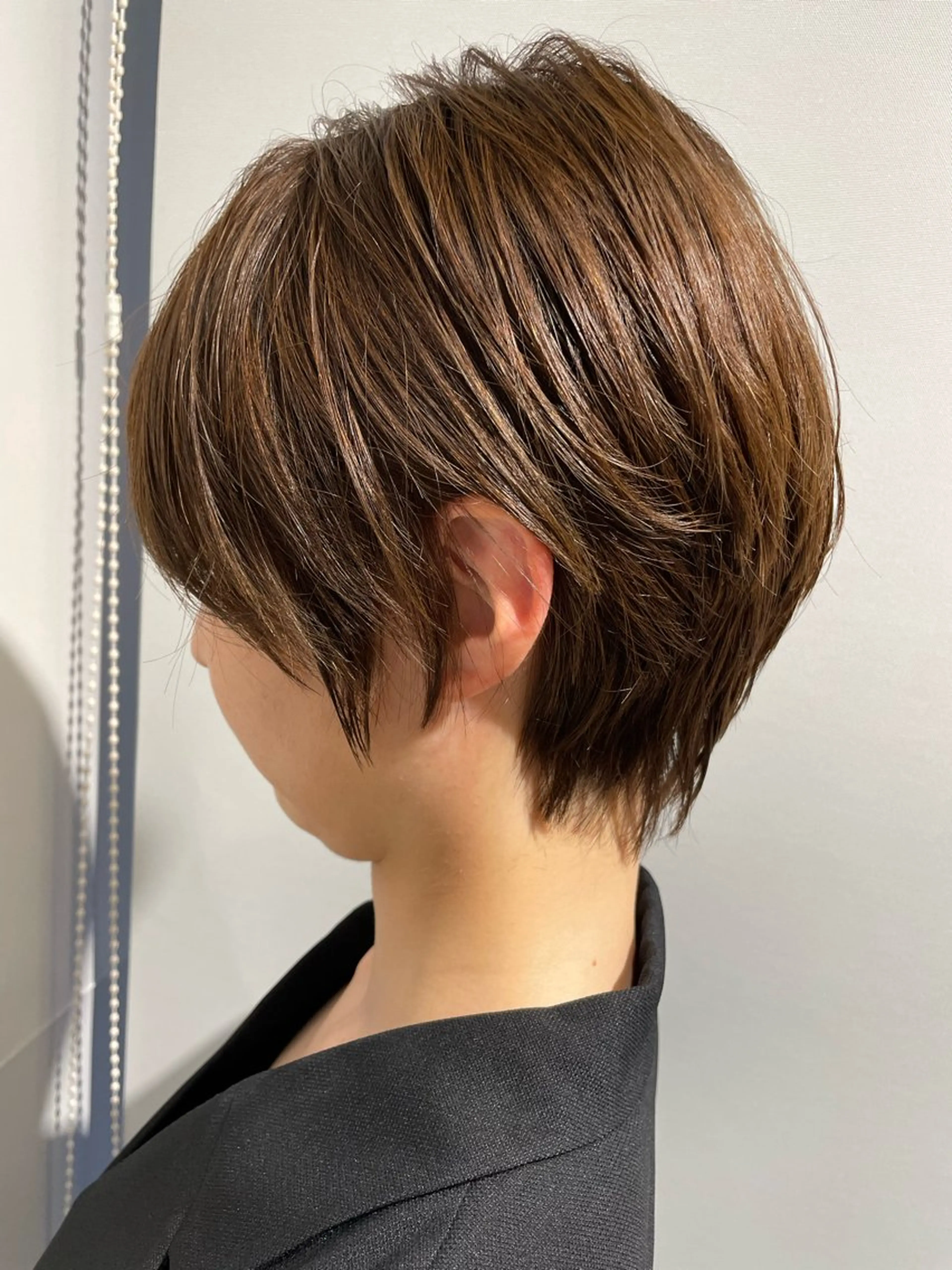 ショート カット ヘアカラー トリートメント share salon higashi umeda所属・林 時也のヘアスタイル