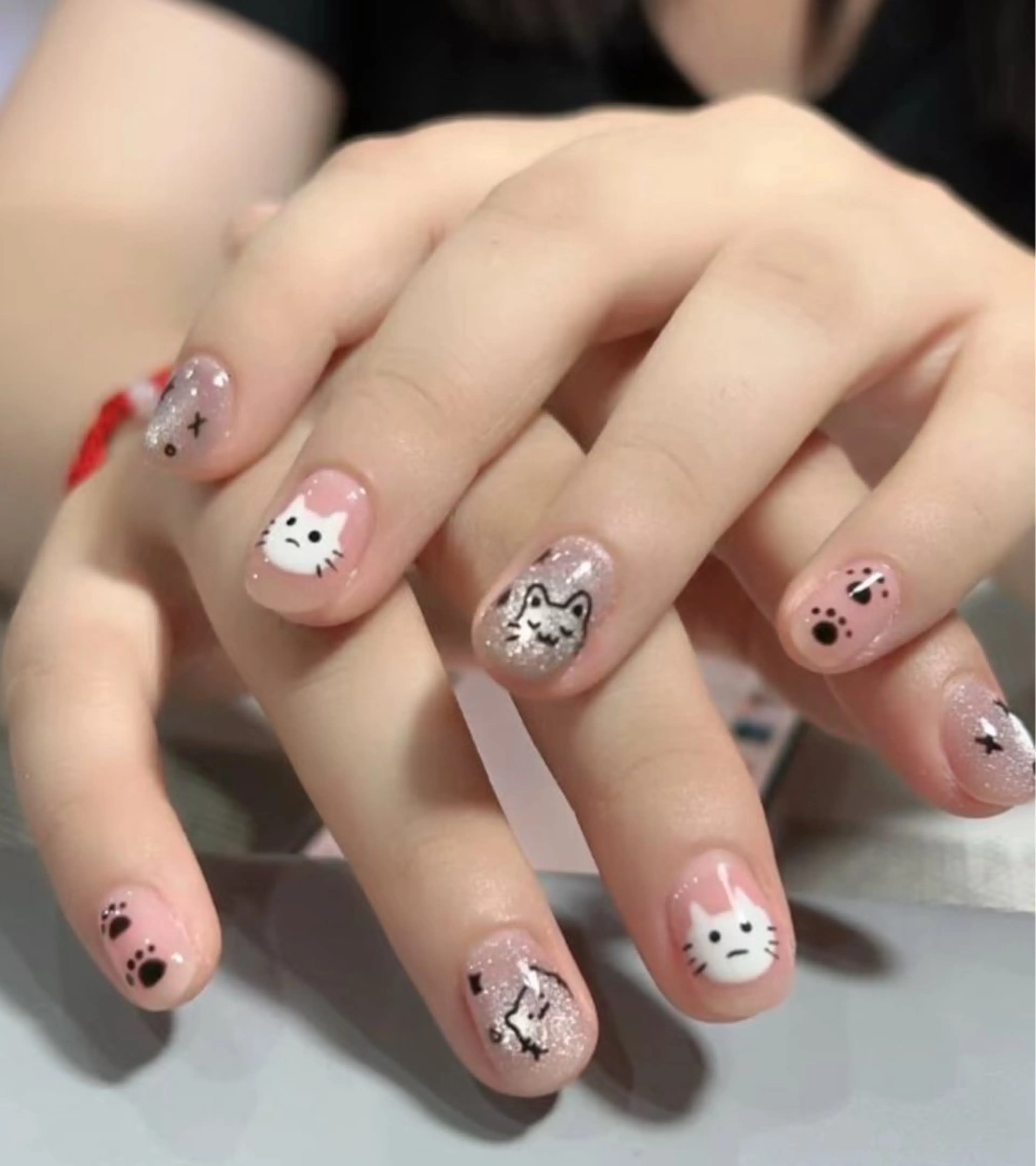ネイル アートネイル ジェルネイル マグネットネイル ハンドネイル MIYUKI Salonのネイルデザイン