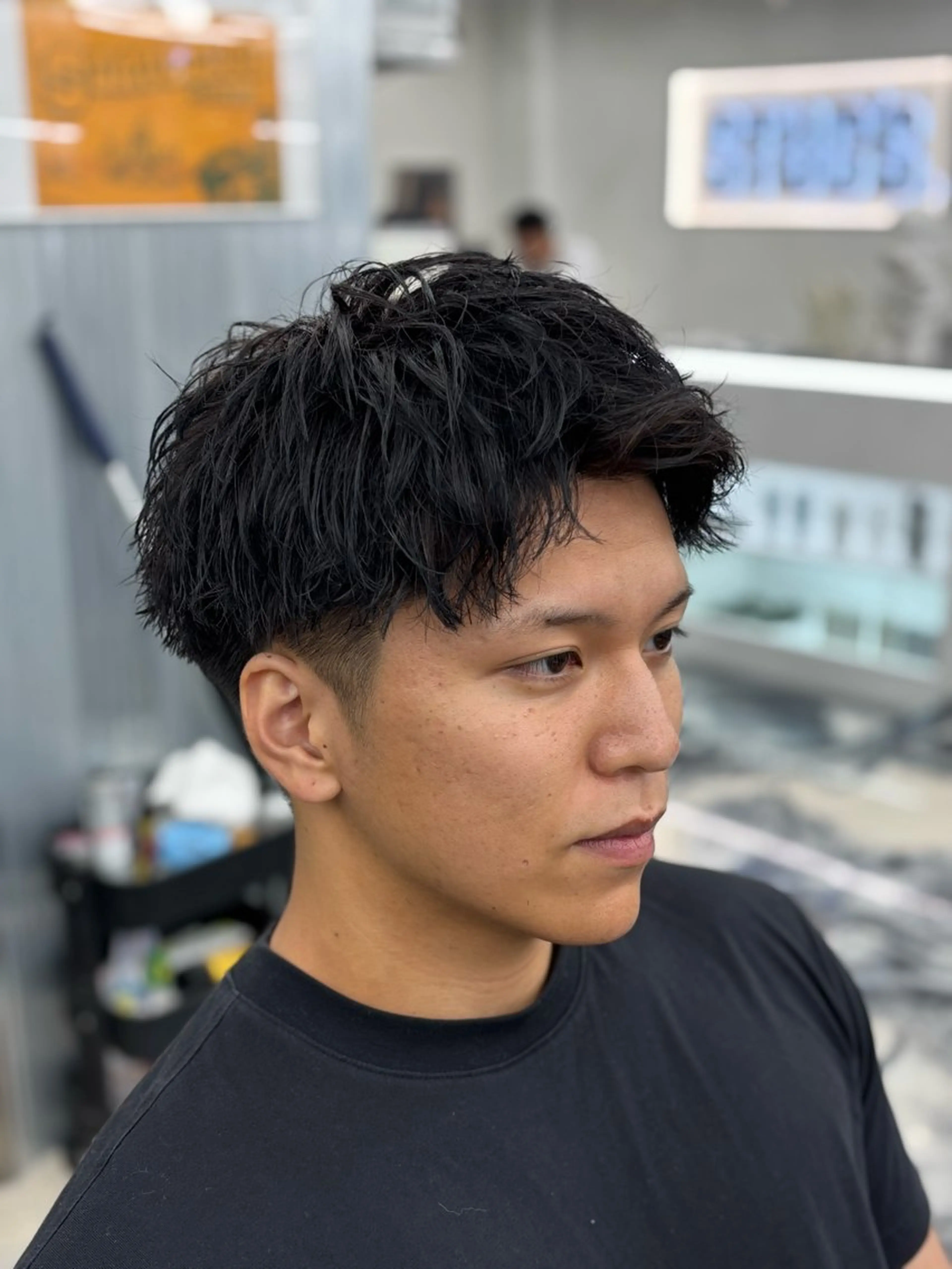 ショート カット ヘアカラー パーマ STUGS barber shop所属・🔥メンズ特化🔥 平田　能基のヘアスタイル