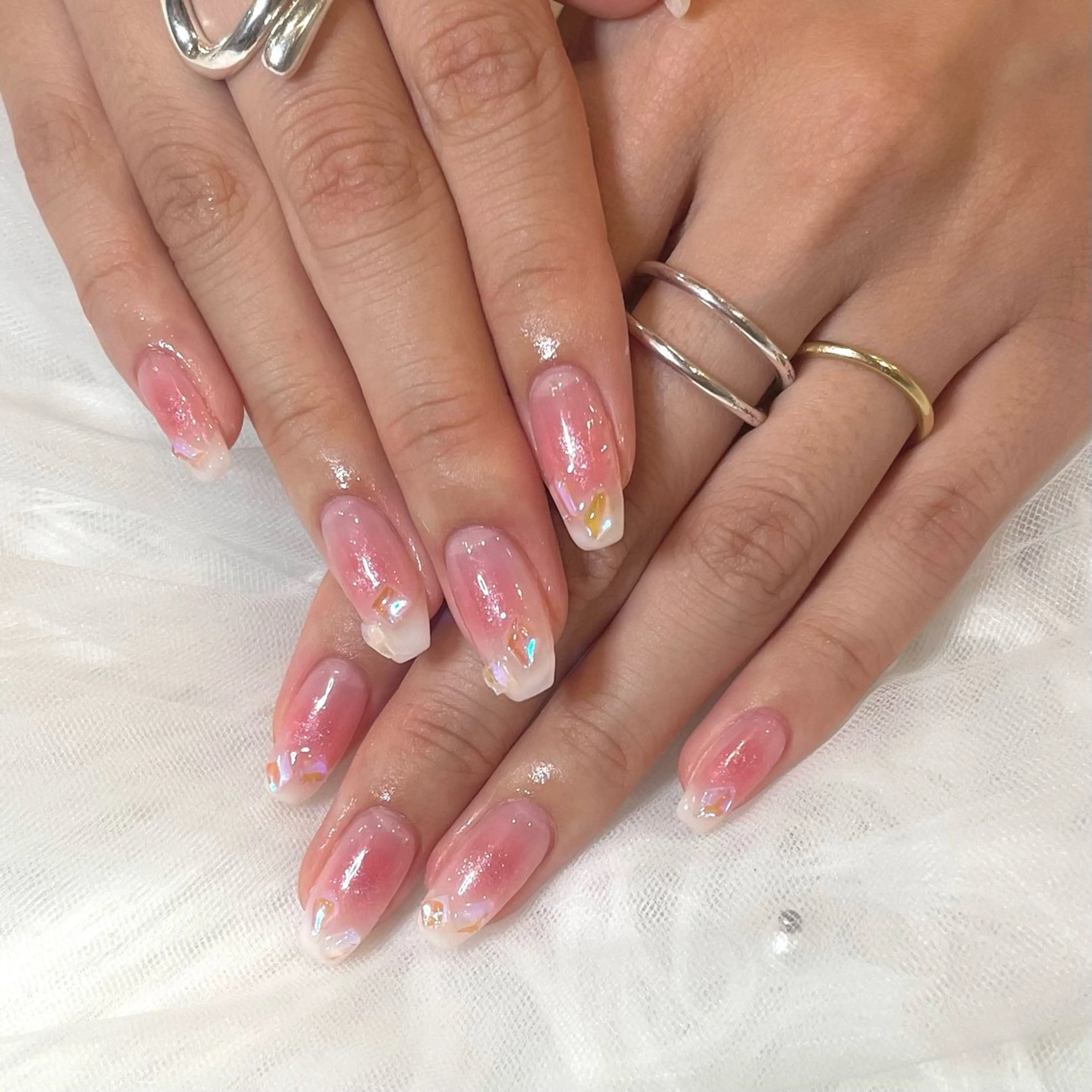 ネイル ハンドネイル yurika 🌷.*･ﾟのネイルデザイン