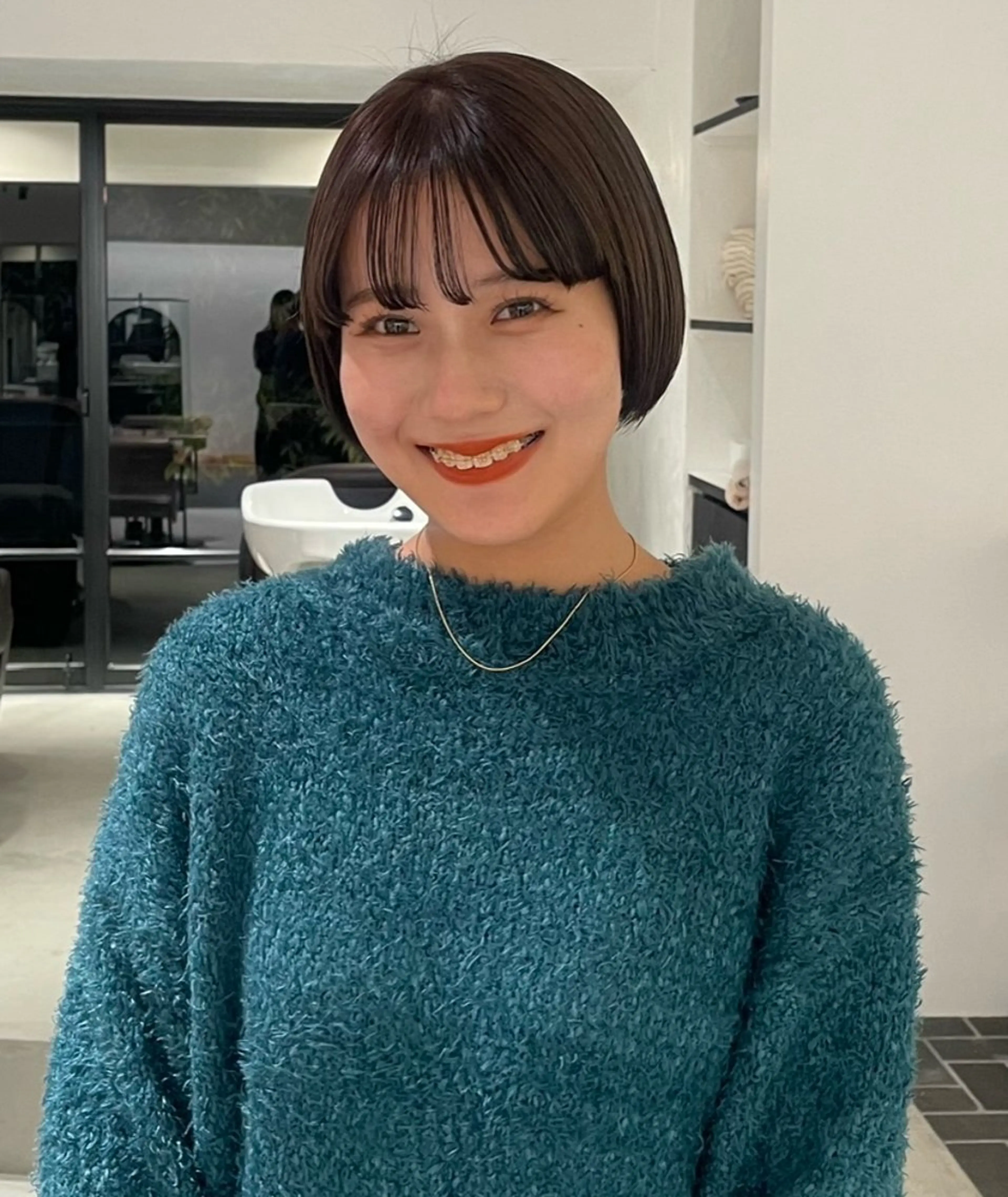 ショートカット‎🤍＋コタトリートメント！の写真