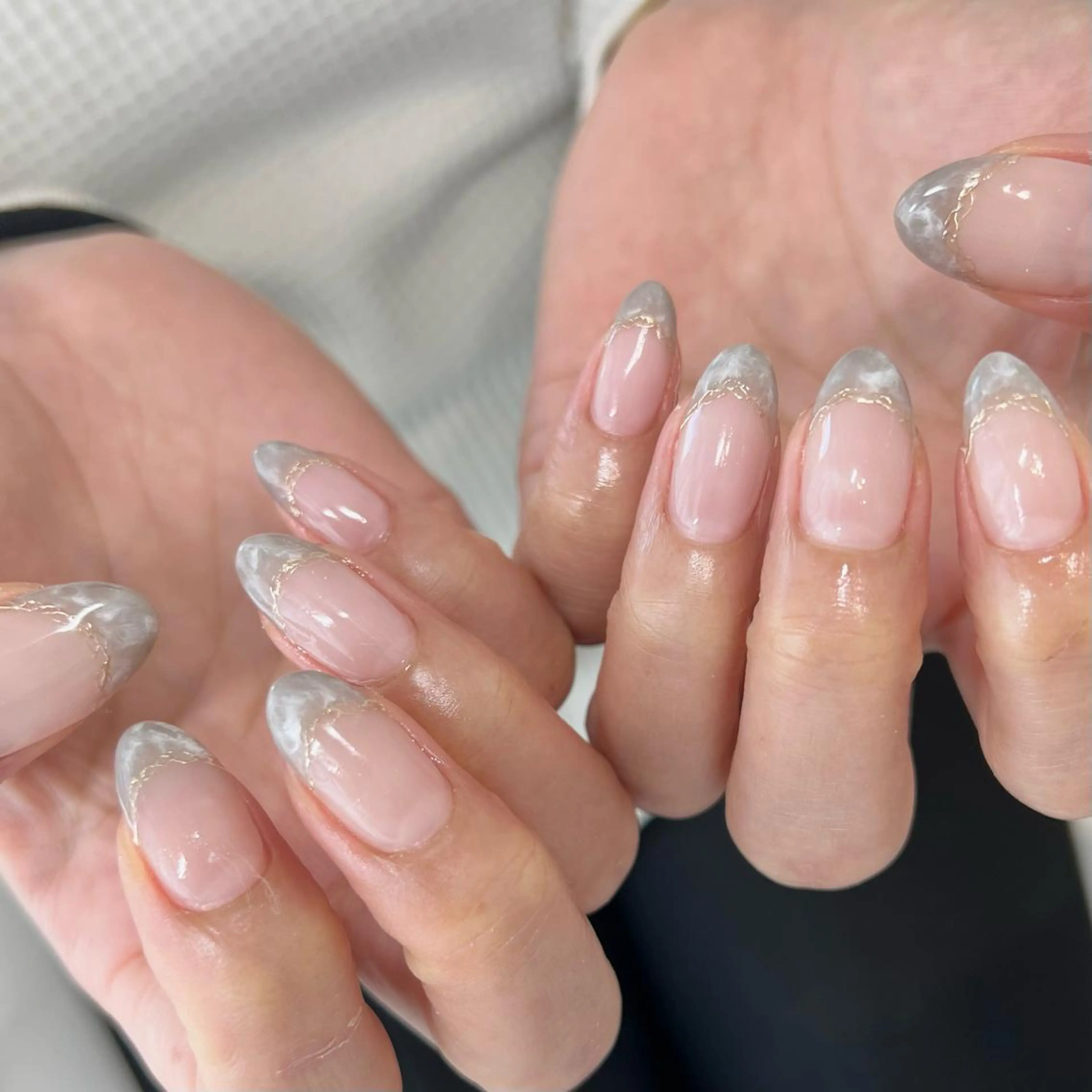 セミロング ネイル ハンドネイル REVIA_nail maiのネイルデザイン