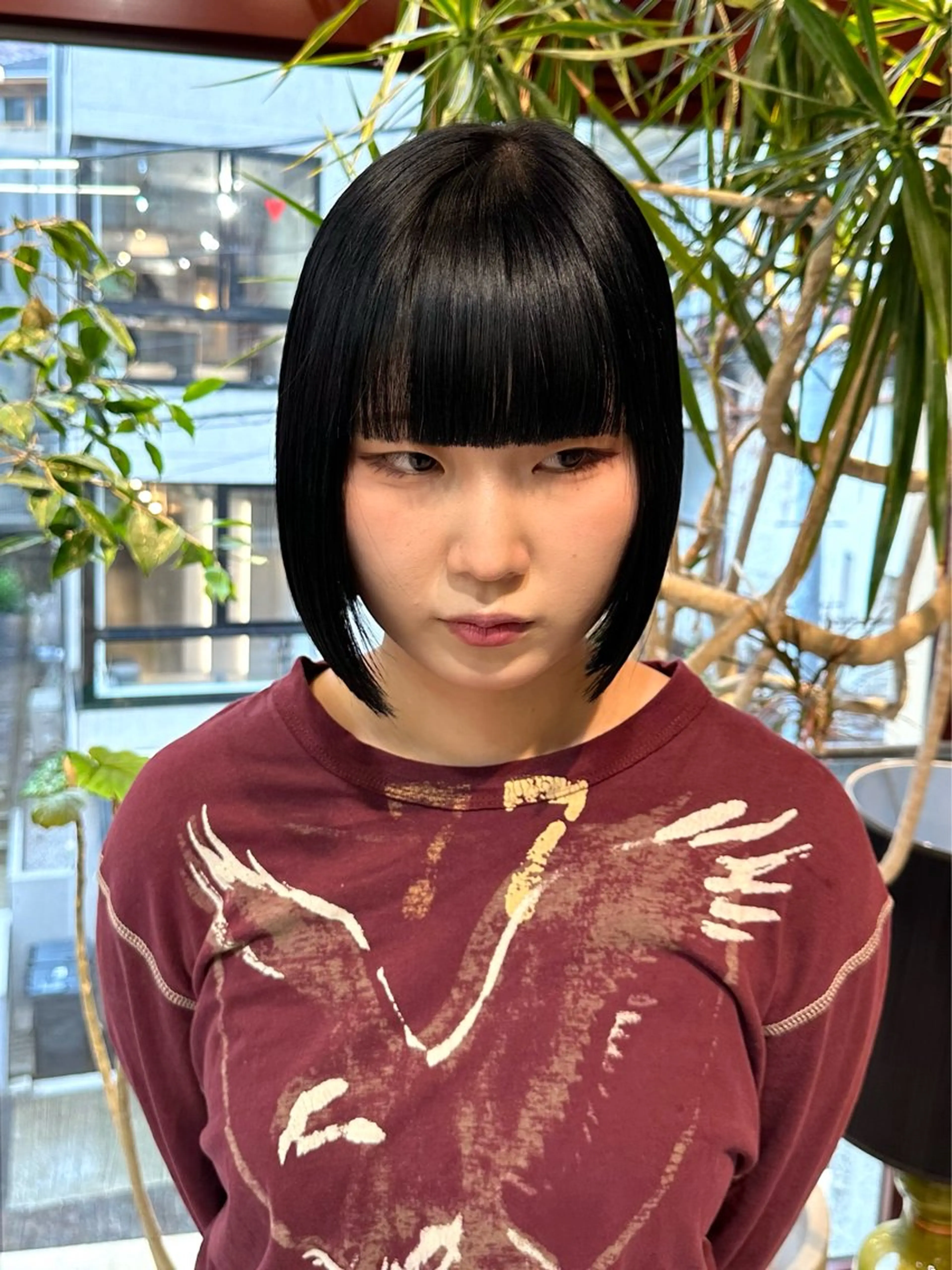 ショート 抜きっぱなしブロンド ササキカズマのヘアスタイル