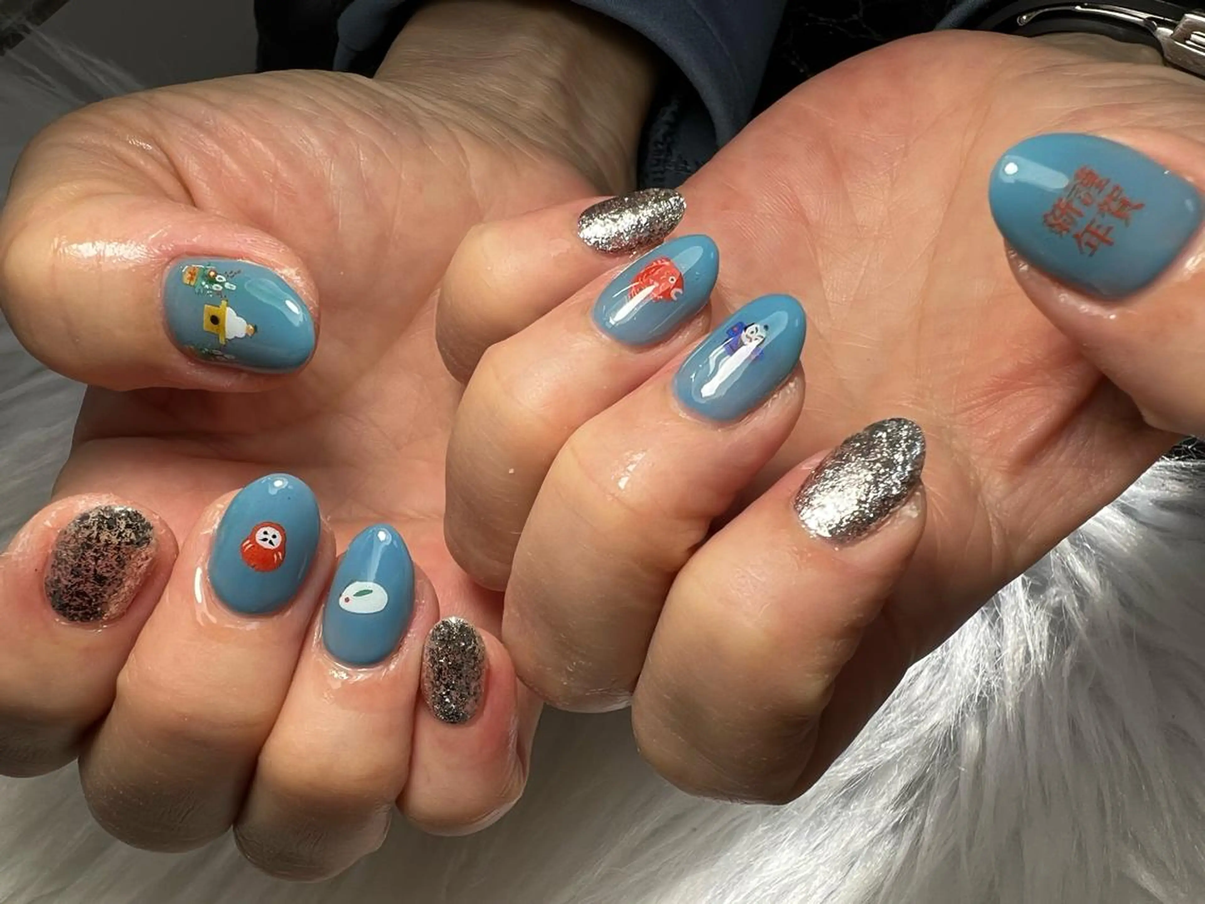 ネイル ハンドネイル Mana‪ ‪·͜· ❤︎‬のネイルデザイン