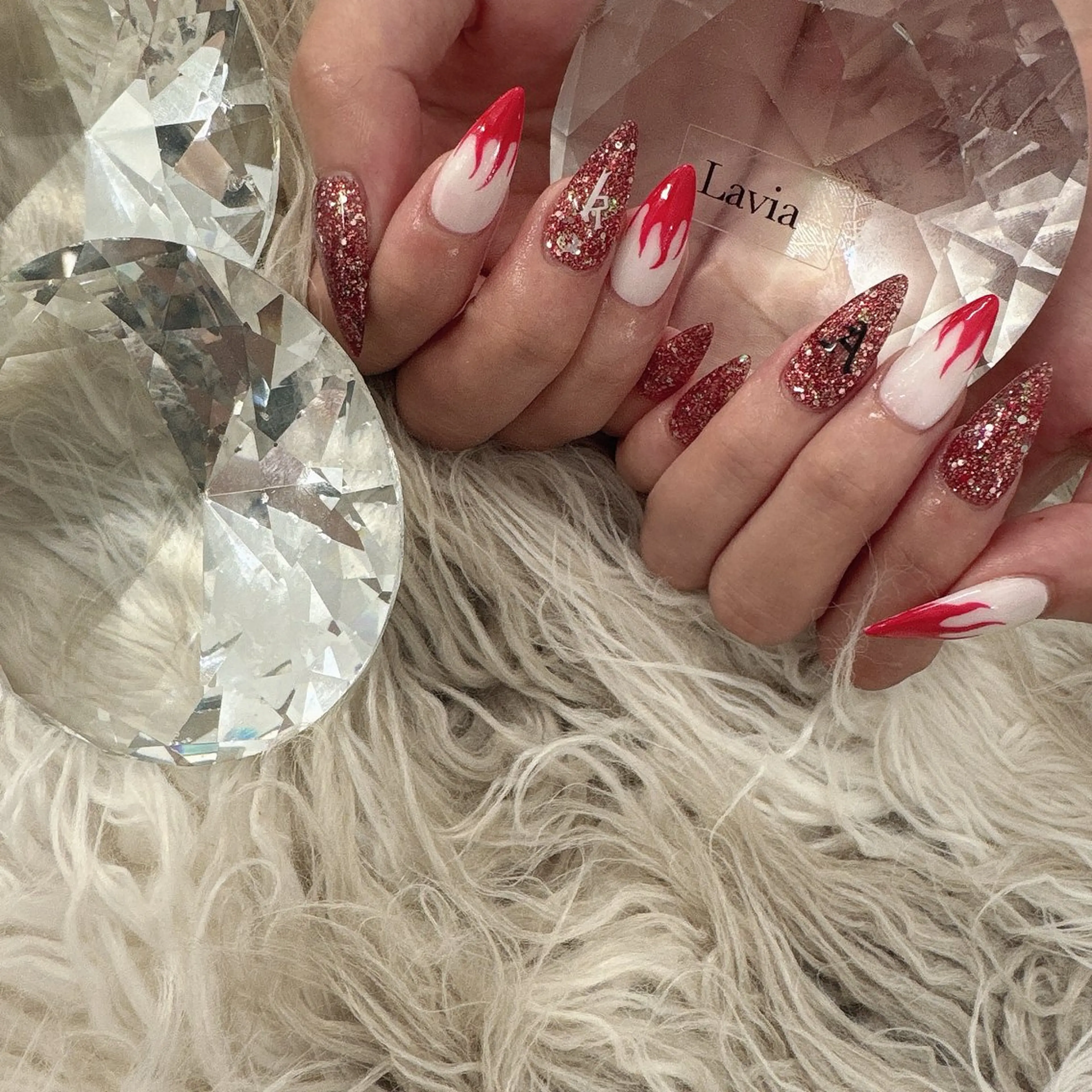 ネイル ハンドネイル Lavia nail＆eyelash所属・lavia🖤 ayumiのネイルデザイン