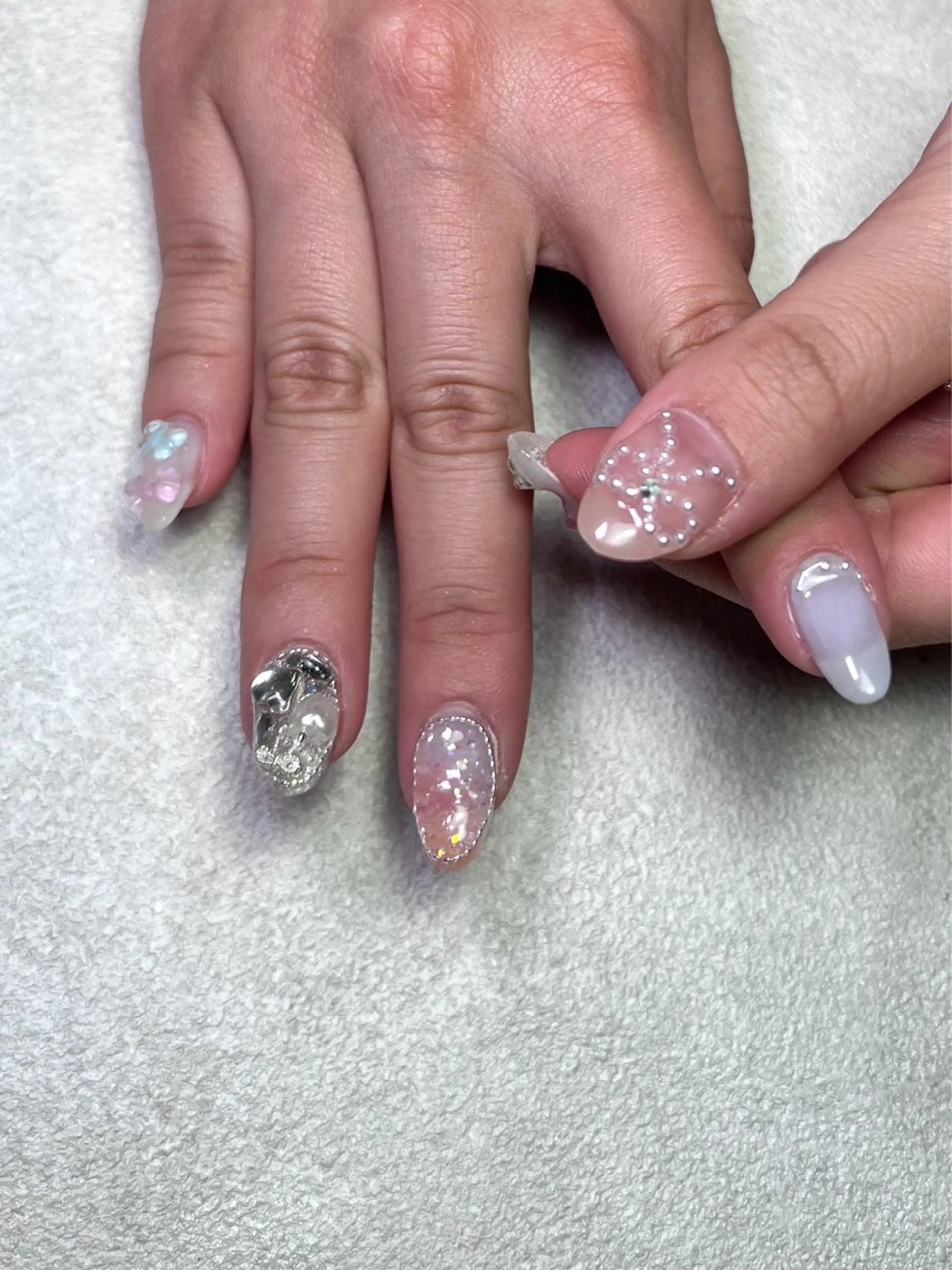 ネイル ハンドネイル ハンドケア ネイリスト ハンのネイルデザイン