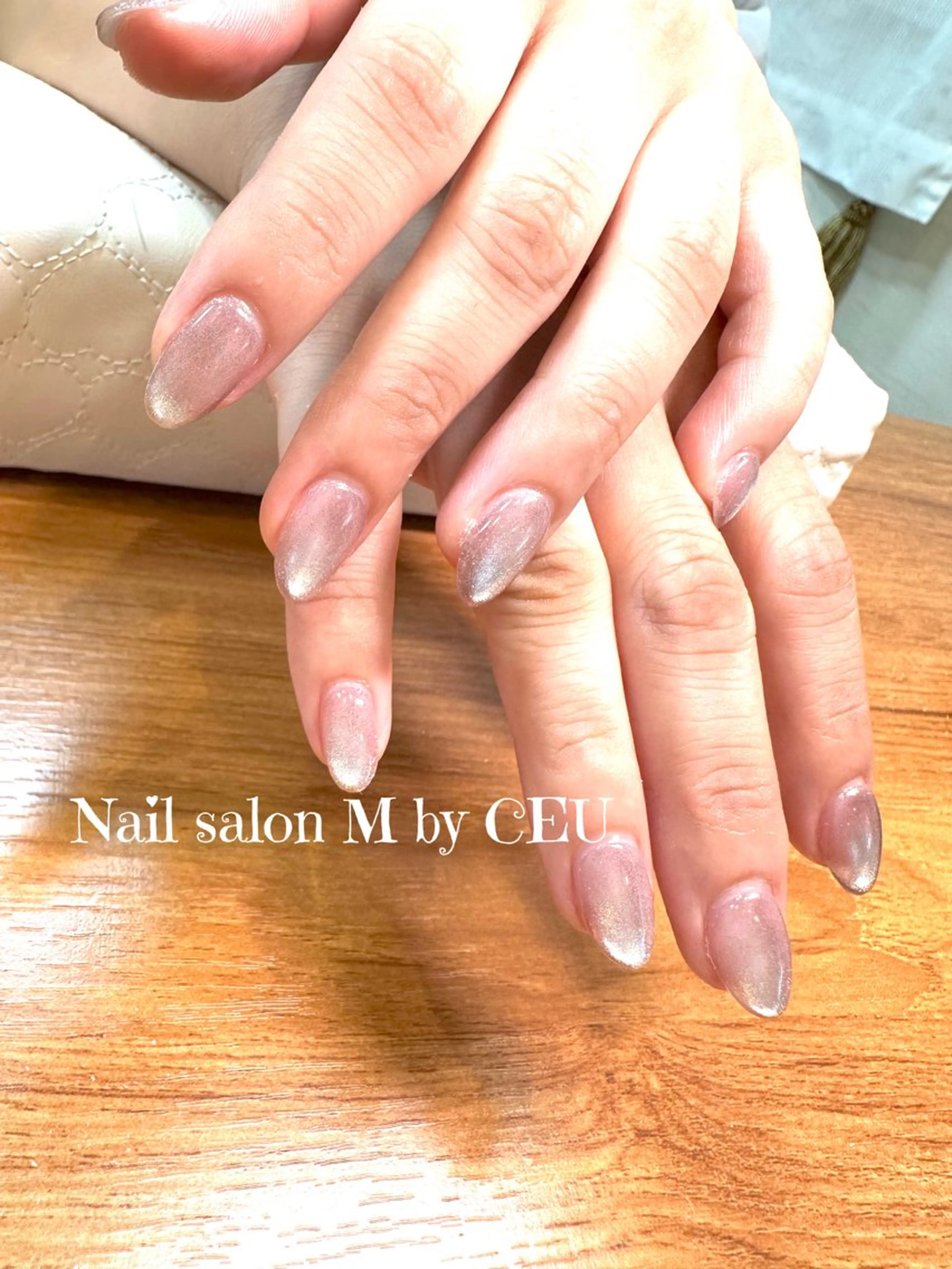 ネイル 水色 マグネットネイル Nail salon M所属・Nail salon M＊本郷台のネイルデザイン