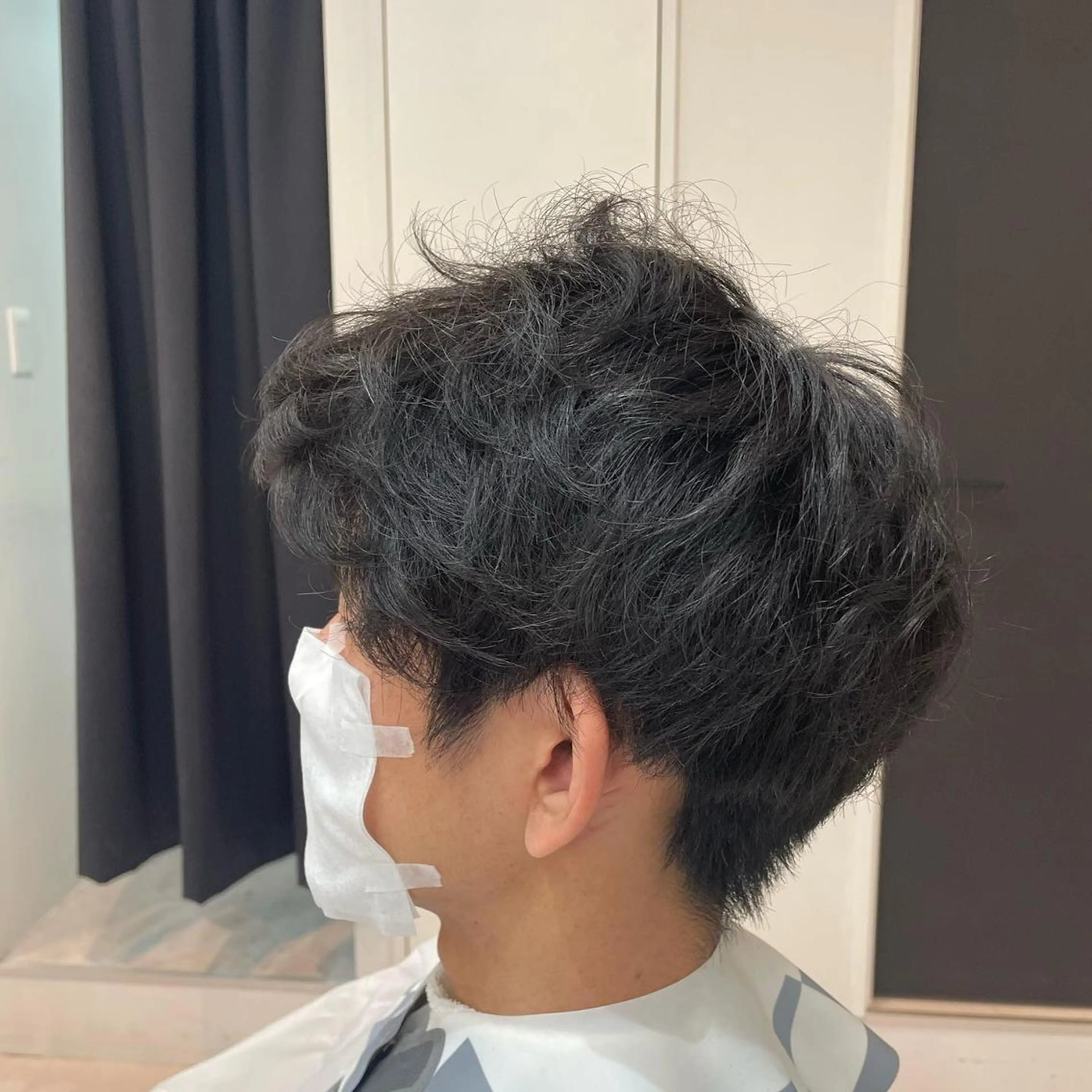 ショート 髪質改善× ハイライト溝江のヘアスタイル