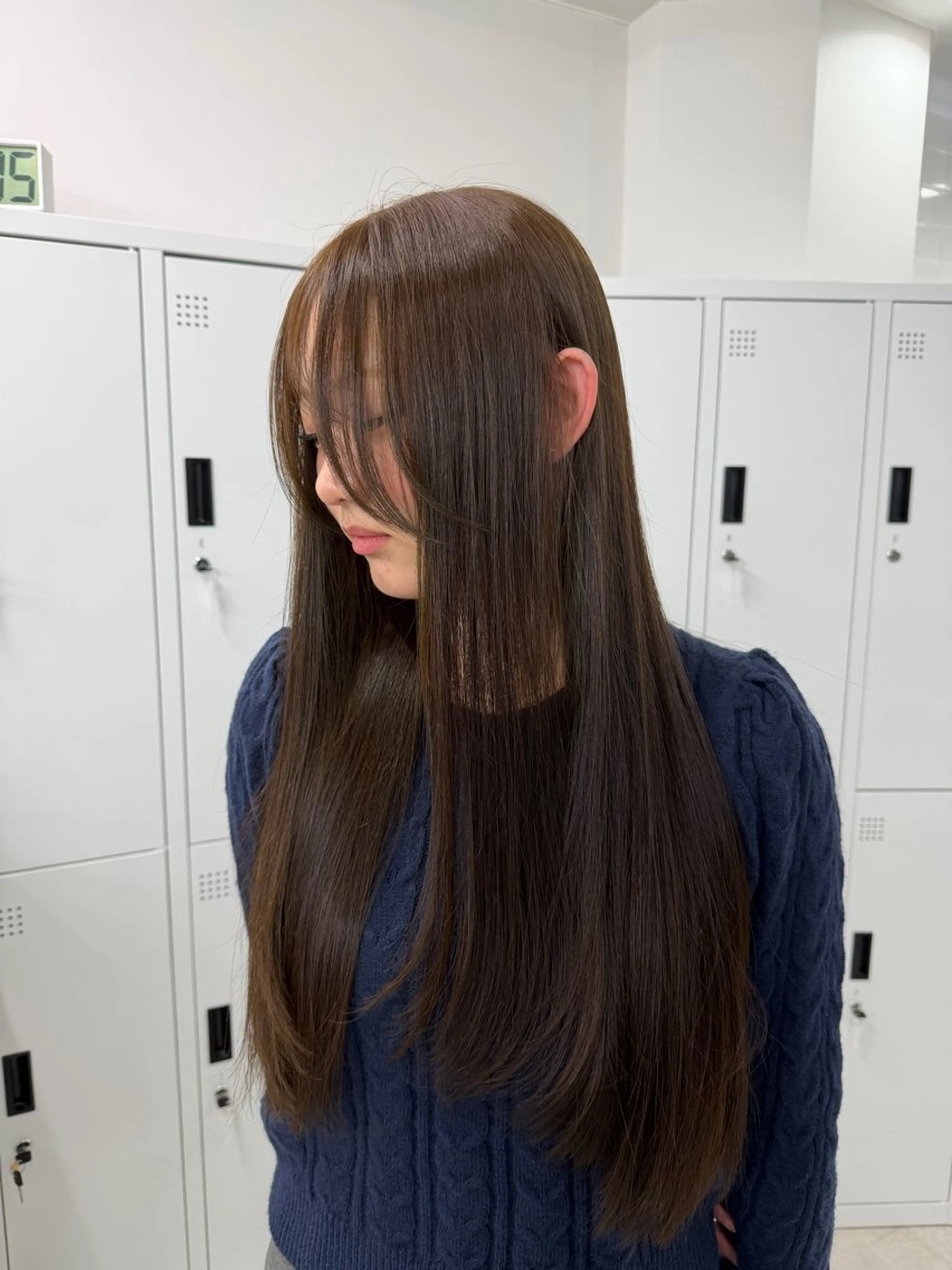 ロング ヘアカラー タマシロカリン /カットモデル❤️のヘアスタイル