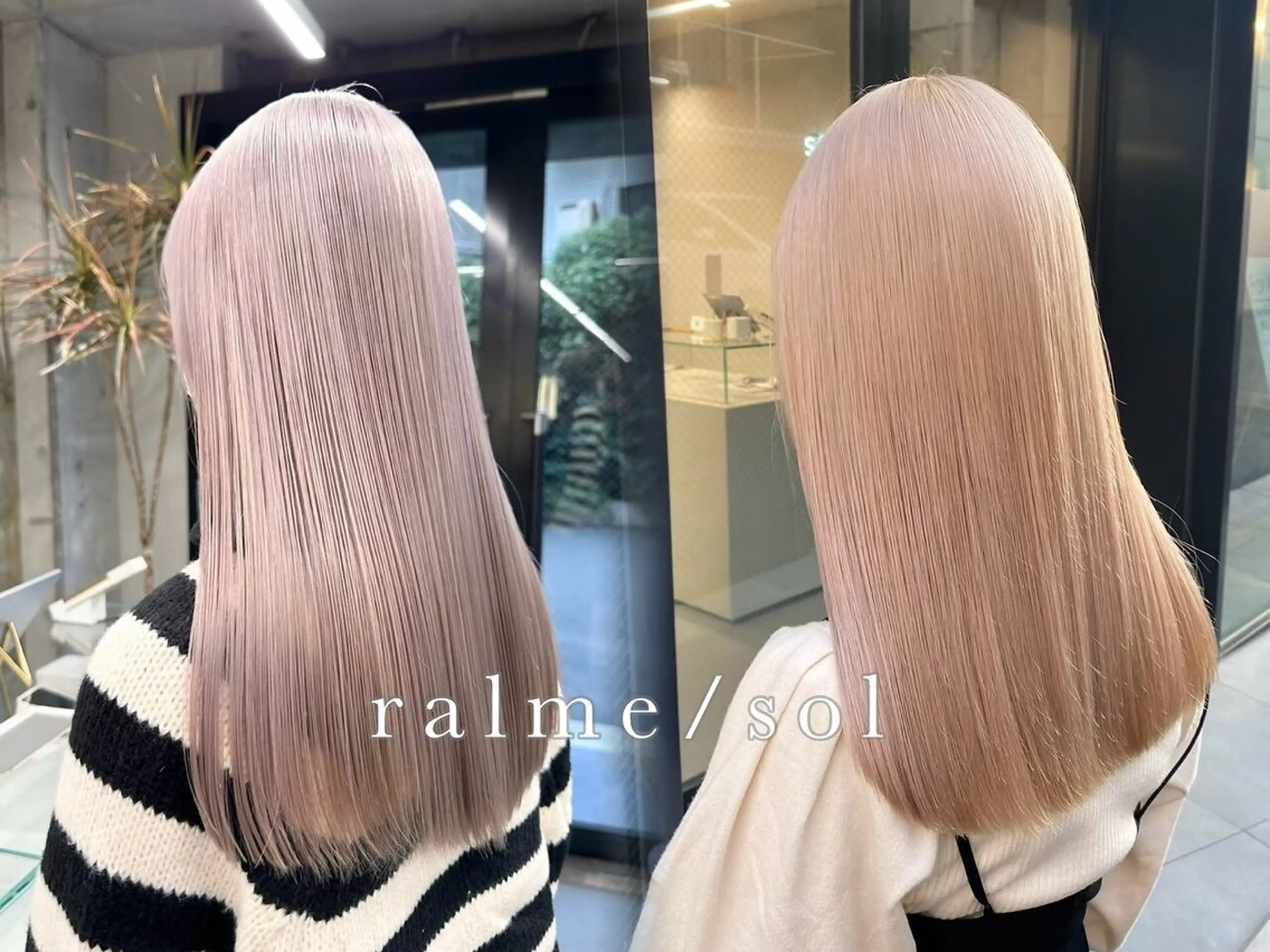 📣18時半​〜​限定📣ケアブリーチダブルカラーの写真