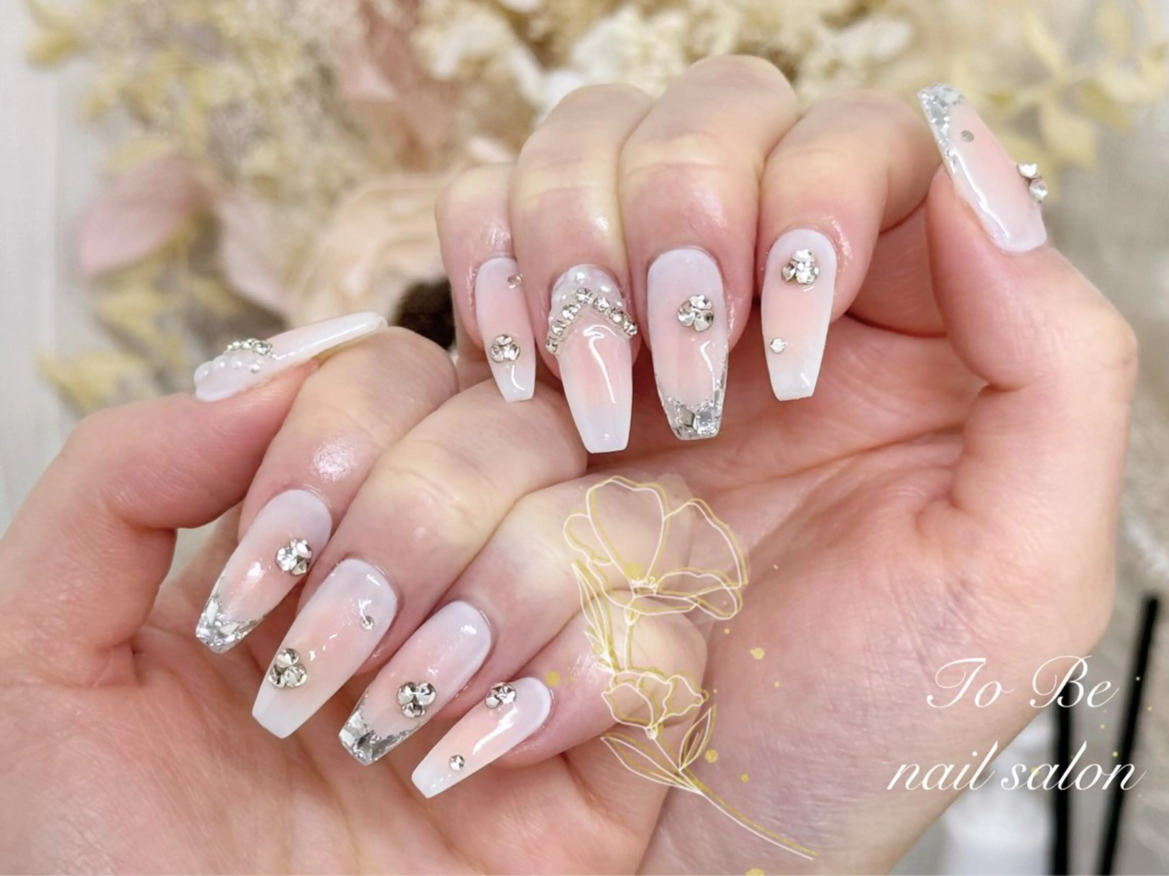 ネイル ハンドネイル Nail Salon To Be珈月のネイルデザイン