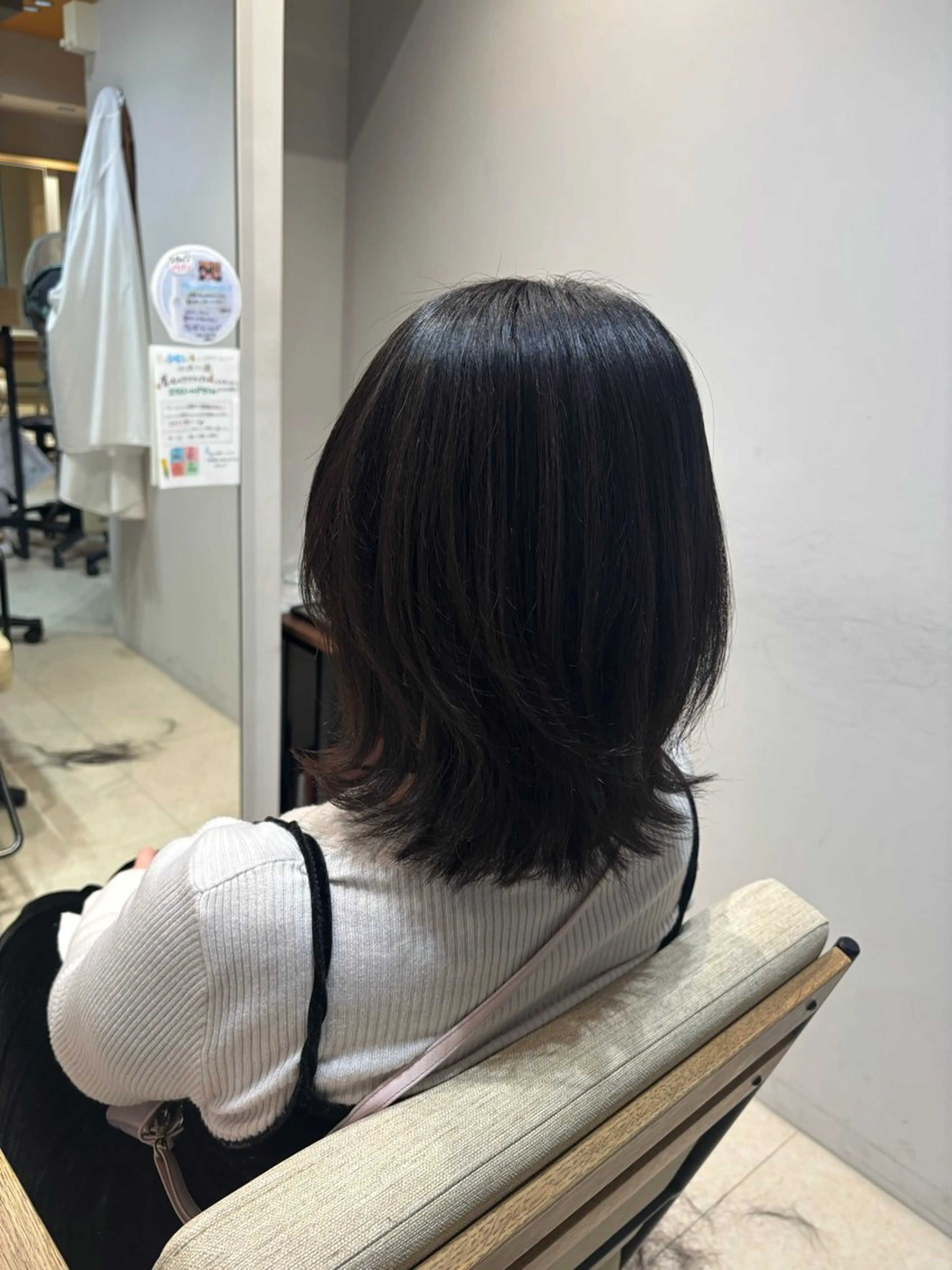ミディアム レイヤーカット ✿︎AMELY呉服町 海野采紗‎✿  ‎のヘアスタイル