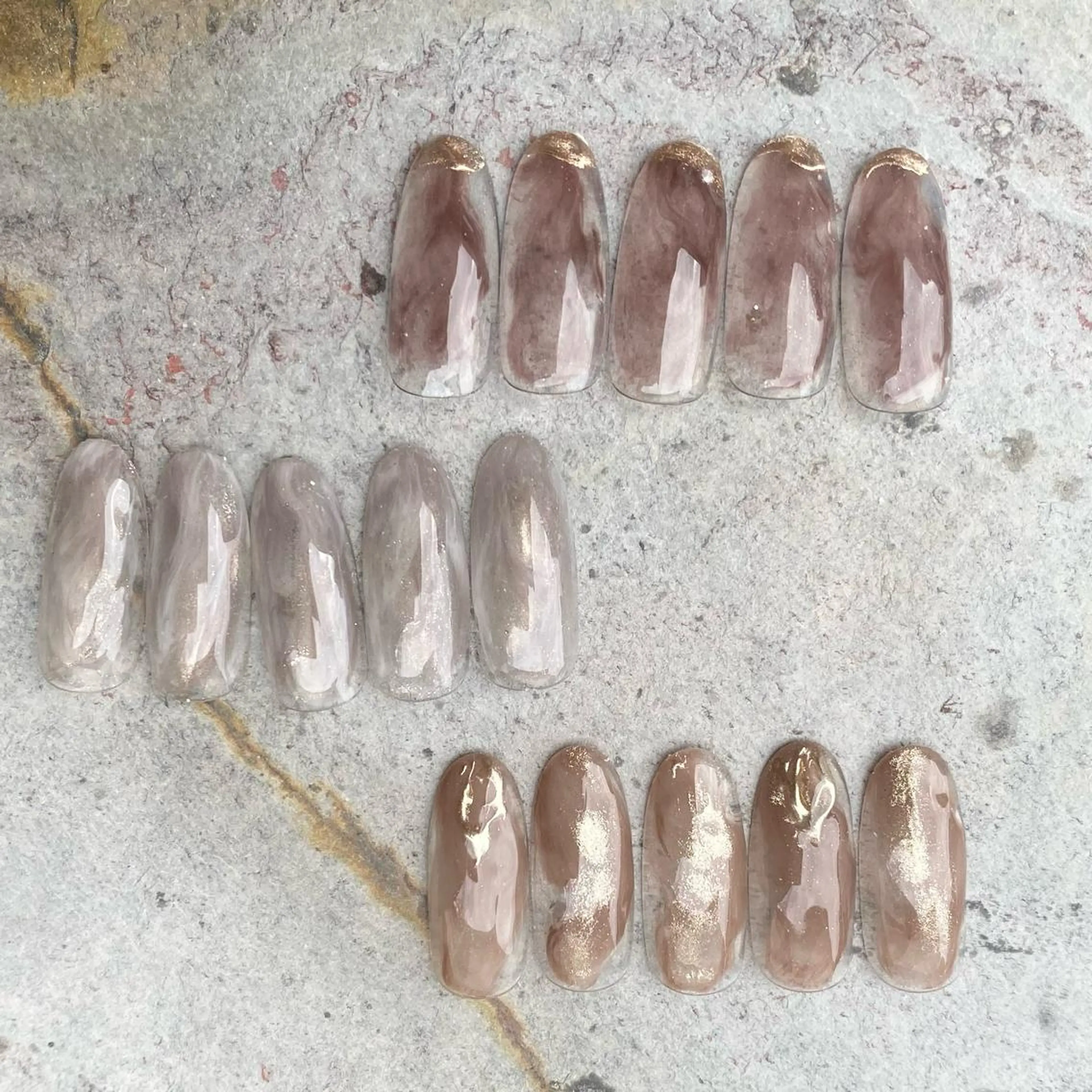 ネイル Ray. /綺麗目ニュアンスのネイルデザイン