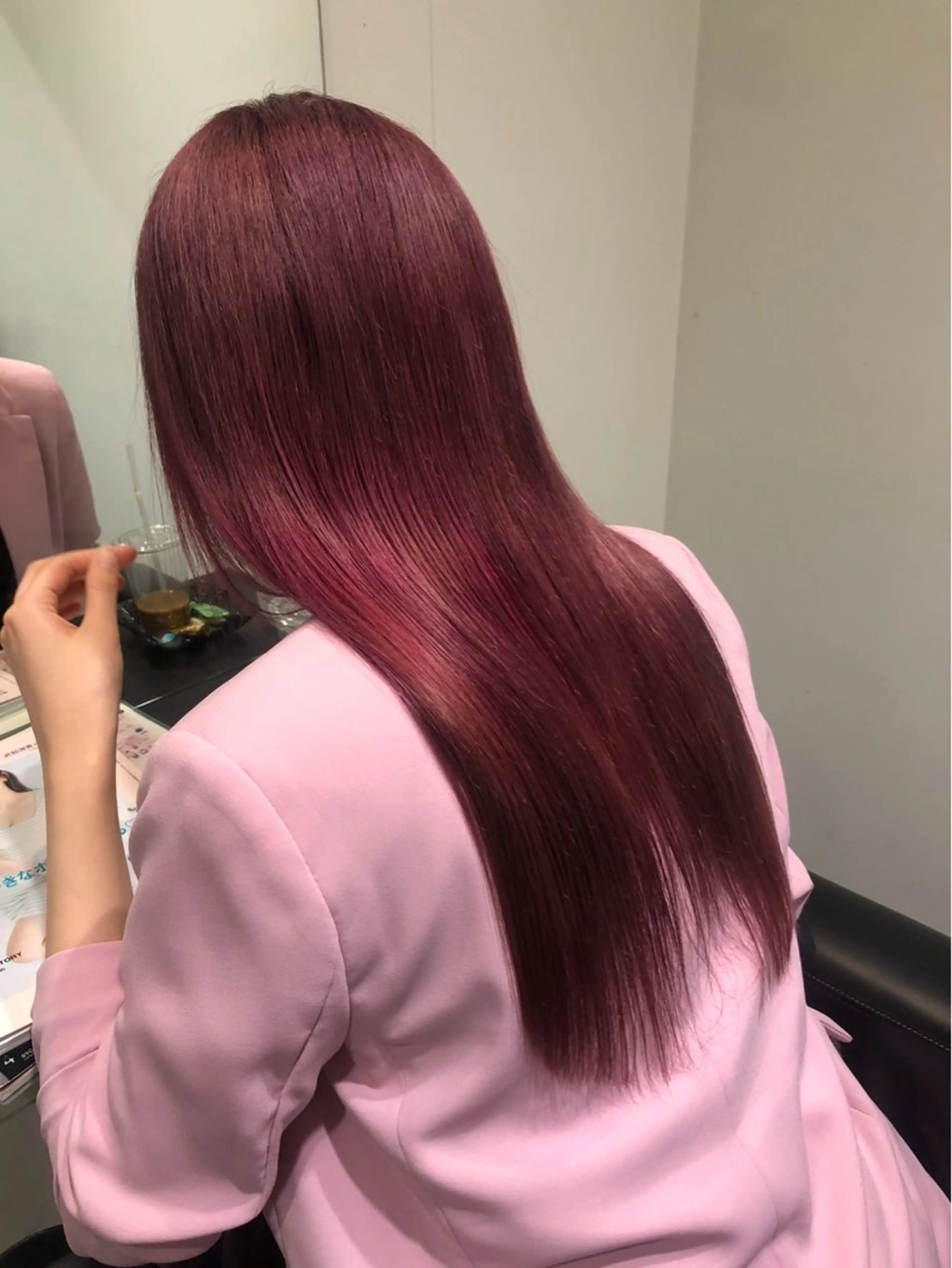 ロング 板橋 カラーモデル ︎🪄︎︎✨/大室凜のヘアスタイル