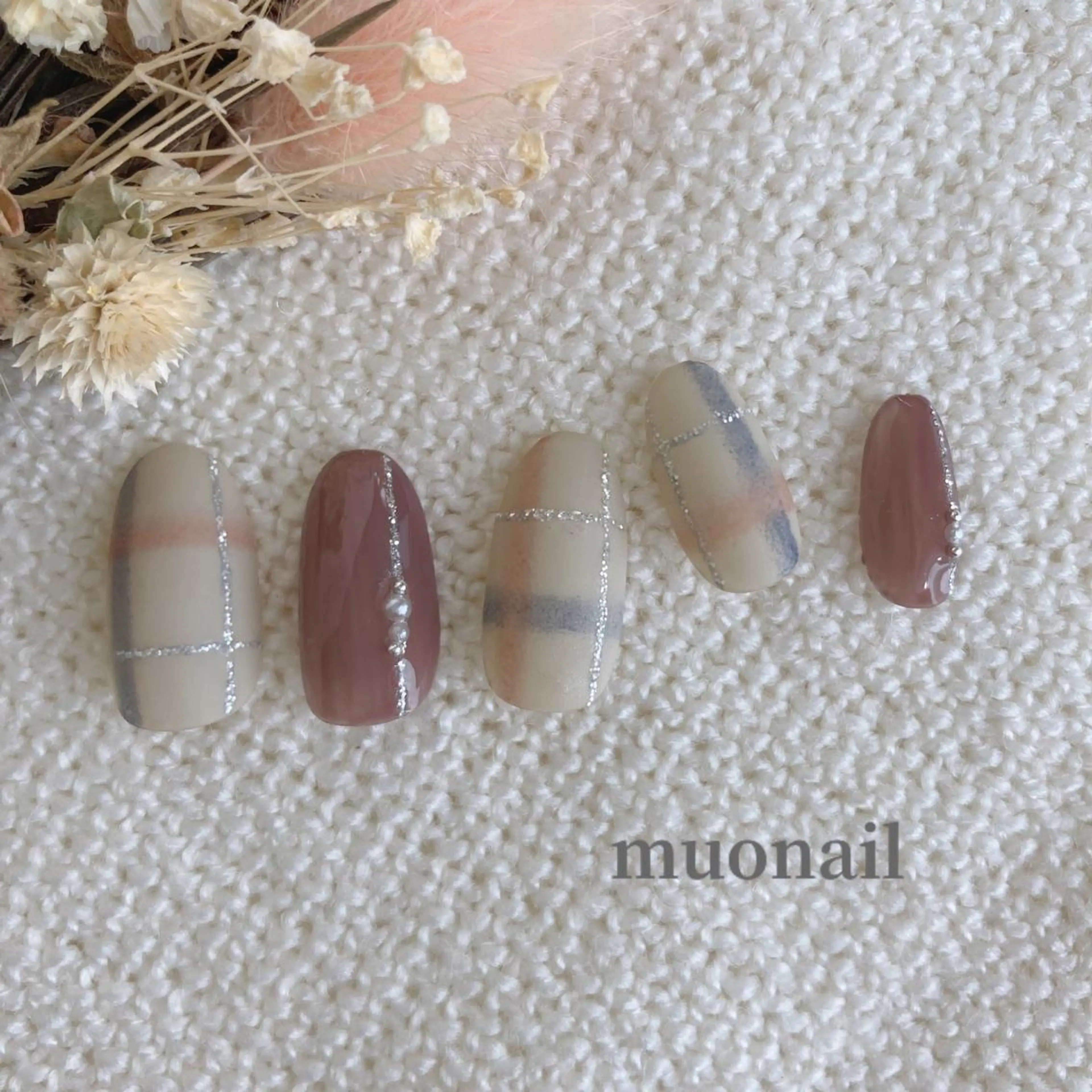 ネイル マットネイル Sand by muoのネイルデザイン