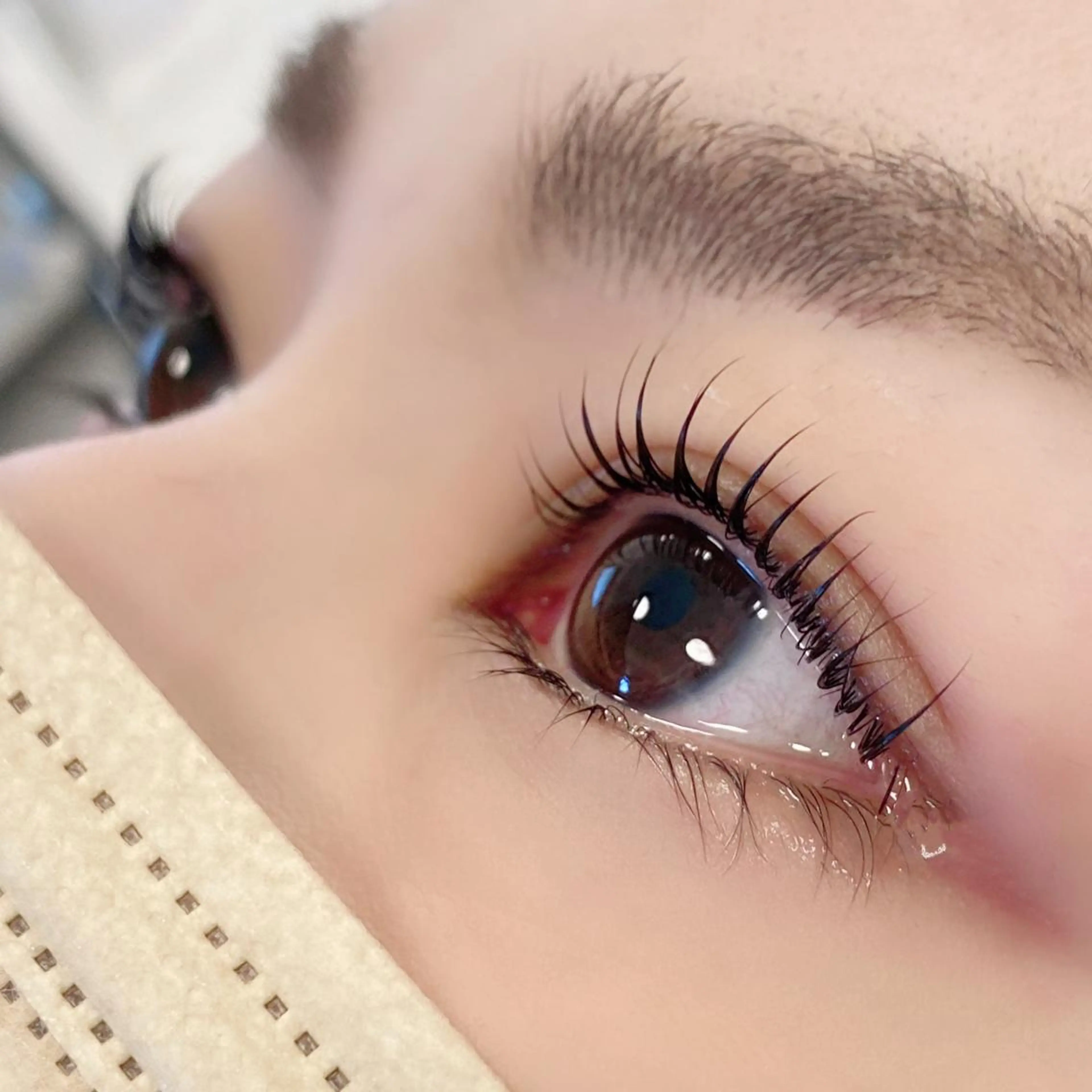 マツエク・マツパ 一重×まつ毛パーマ マツパ eyelashZen ♥️HIMEのマツエク・マツパデザイン